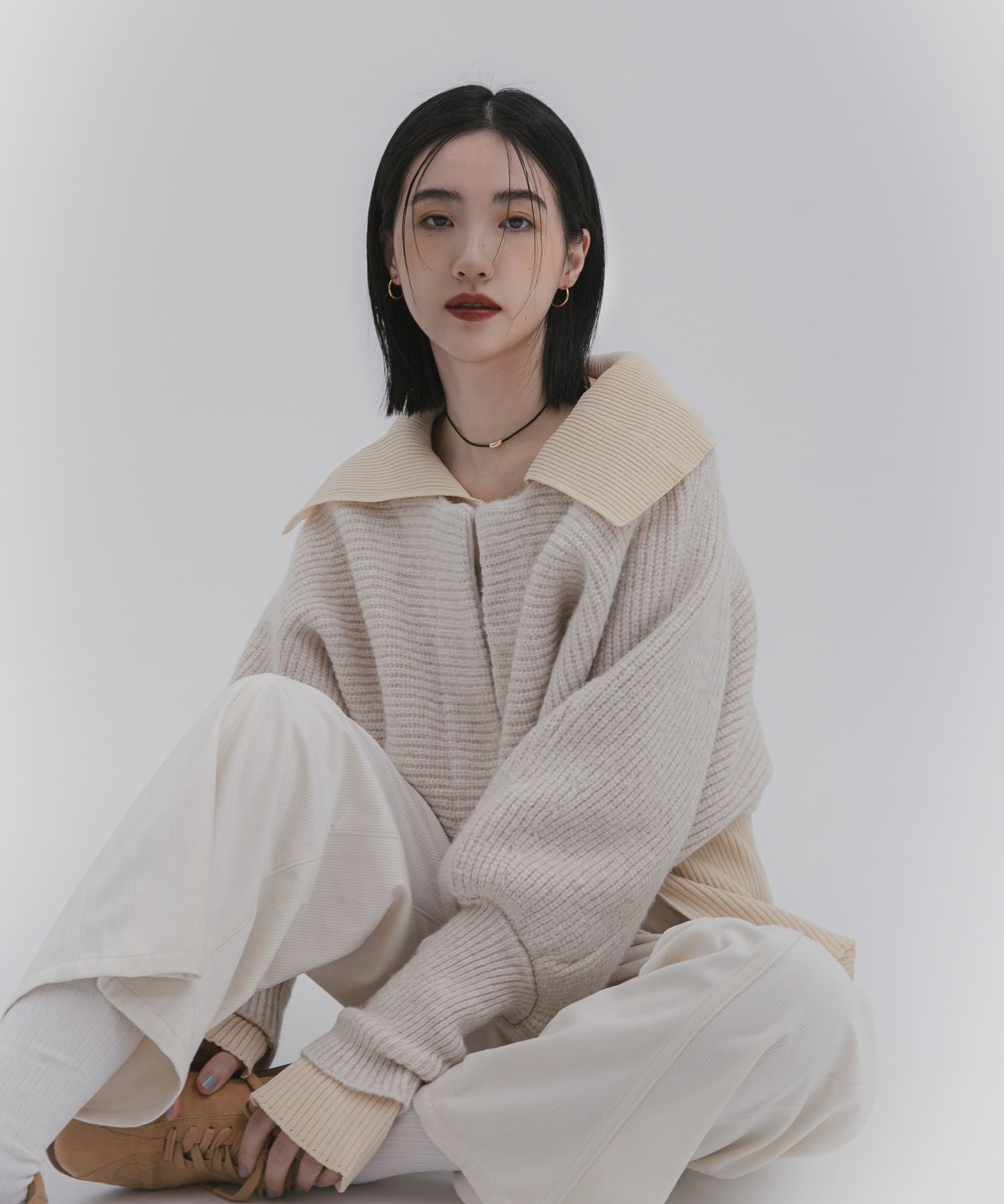 身長：162cm サイズ：one