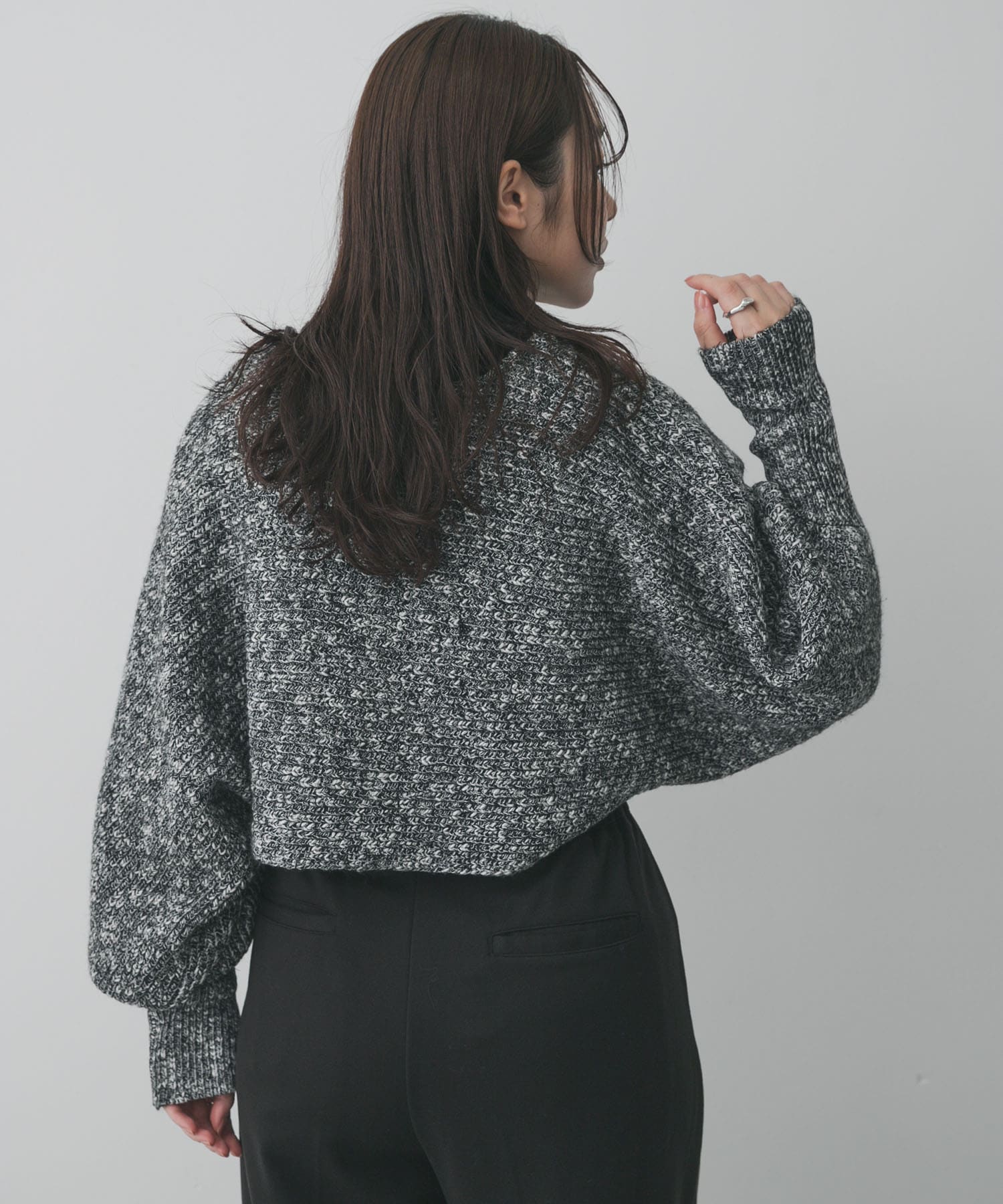 身長：158cm サイズ：one