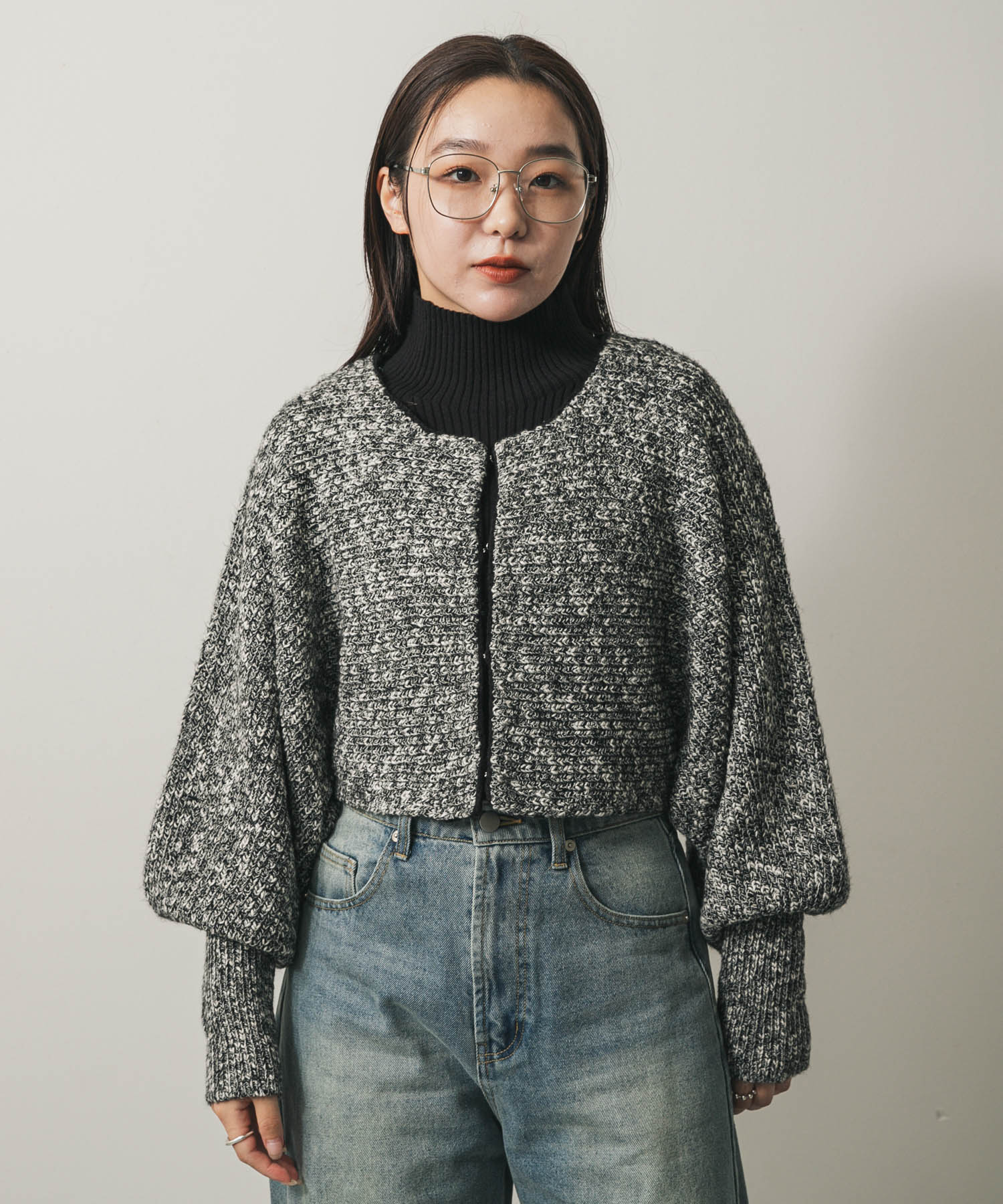 身長：158cm サイズ：one