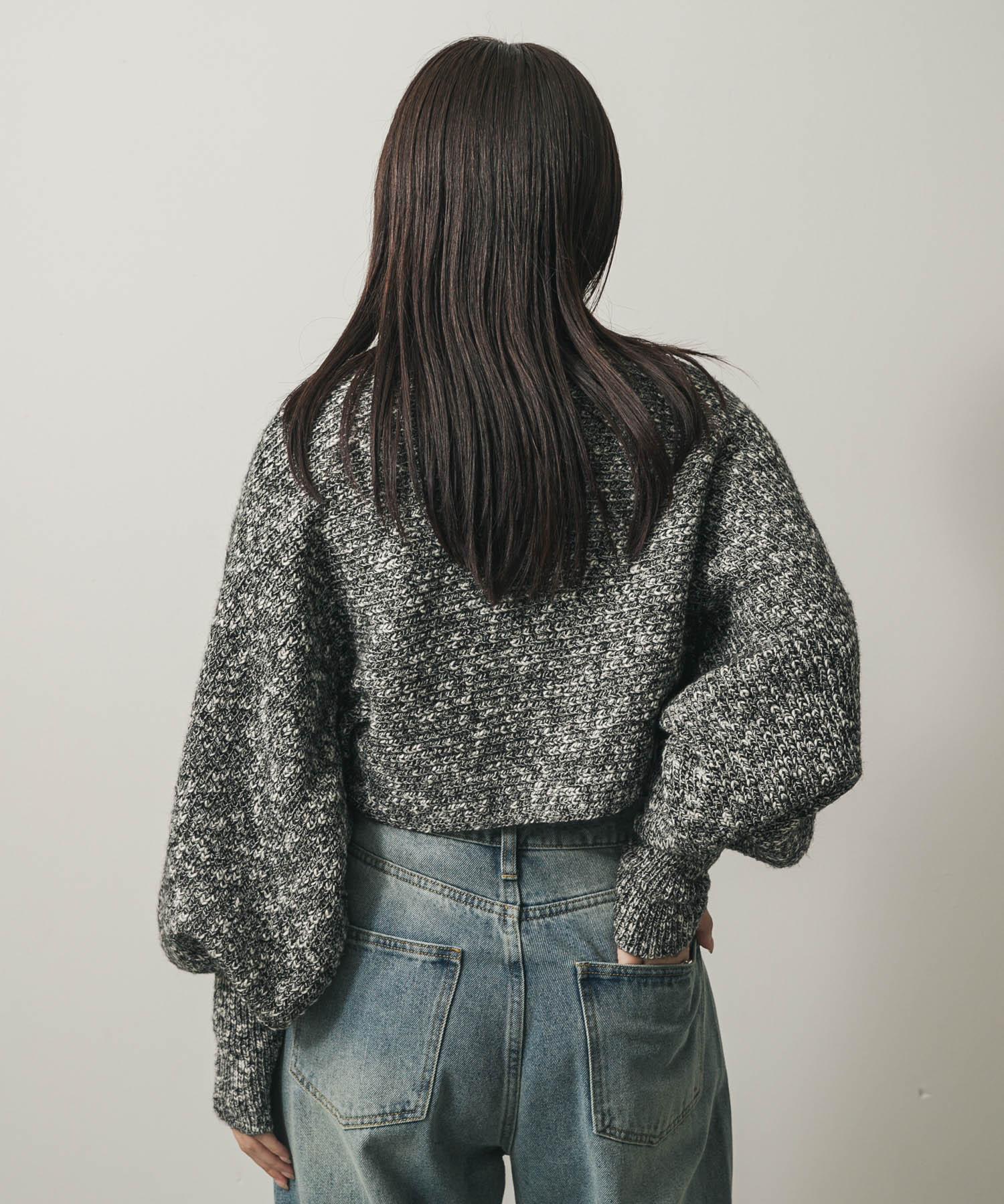 身長：158cm サイズ：one