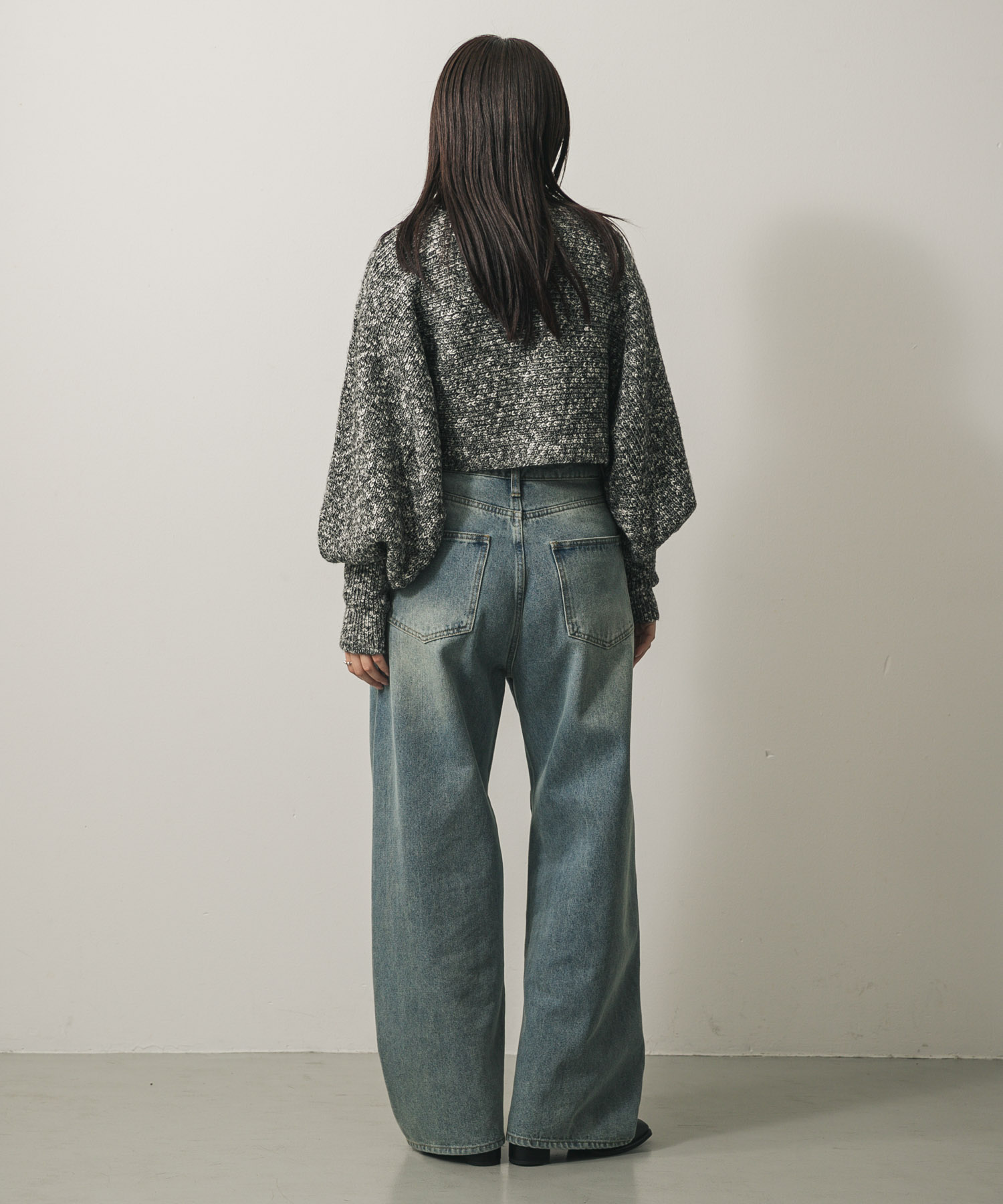 身長：158cm サイズ：one