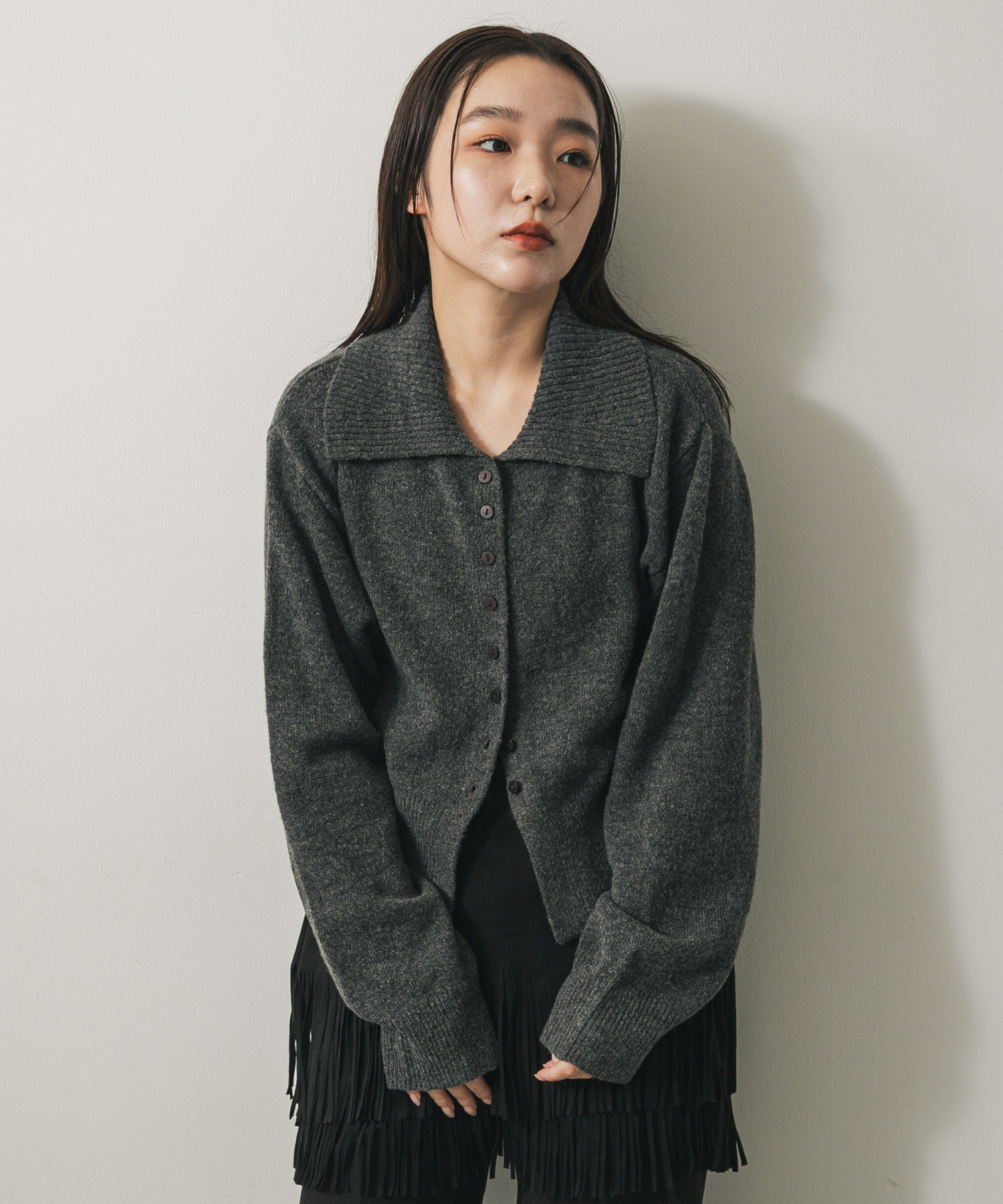 身長：158cm サイズ：one
