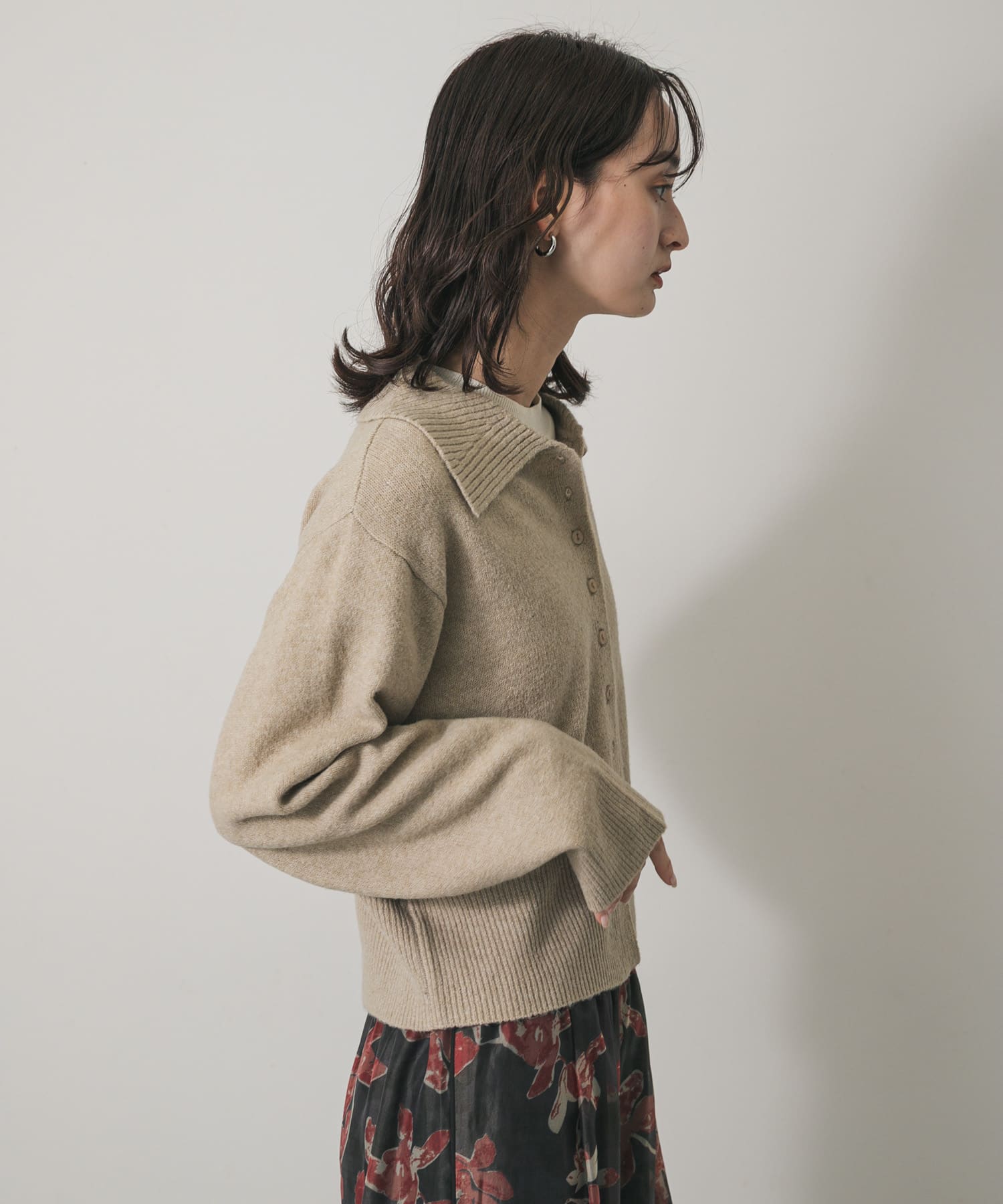 身長：169cm サイズ：one