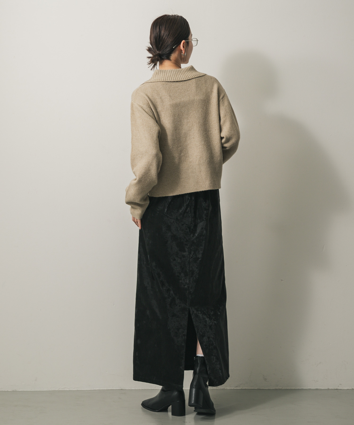身長：169cm サイズ：one