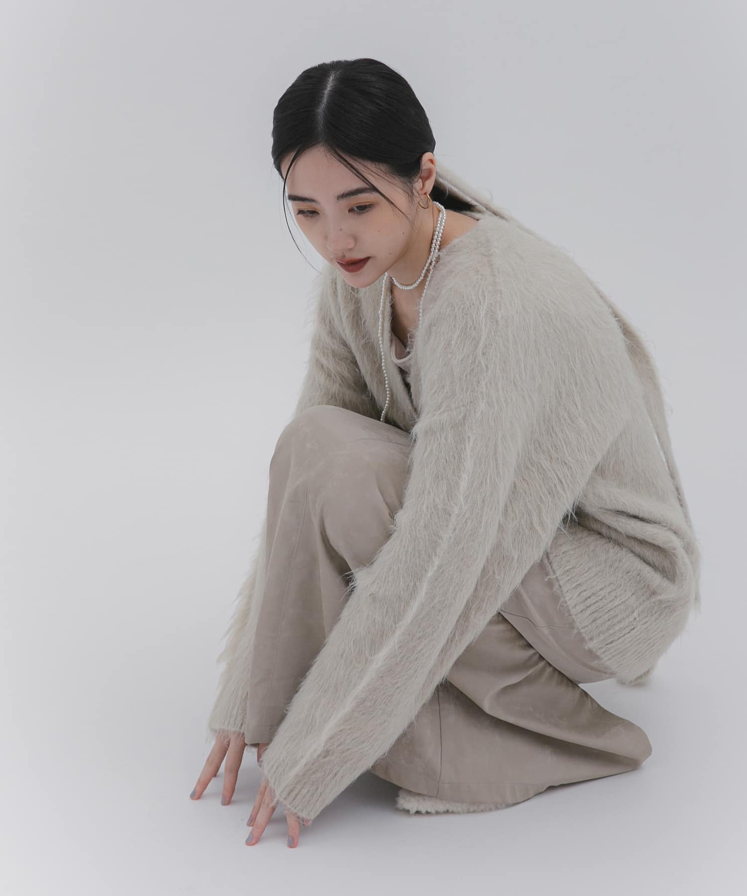 身長：162cm サイズ：one