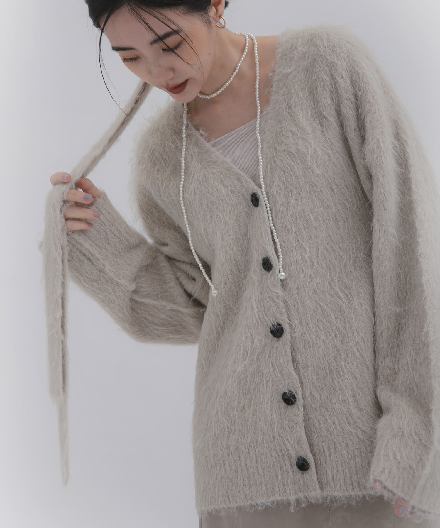 身長：162cm サイズ：one