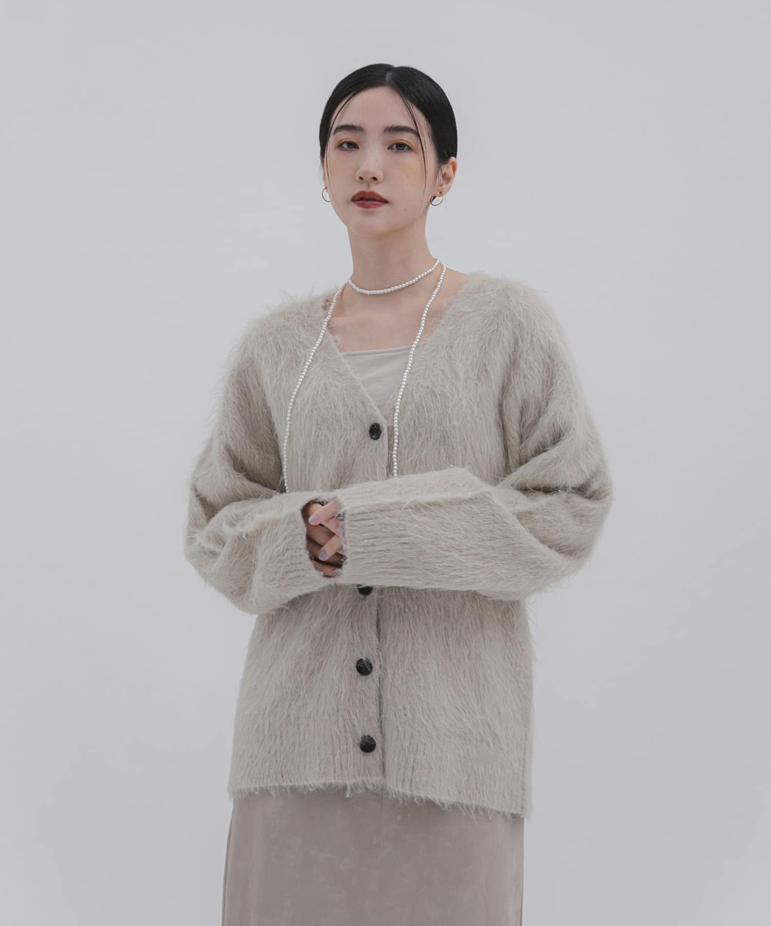 身長：162cm サイズ：one