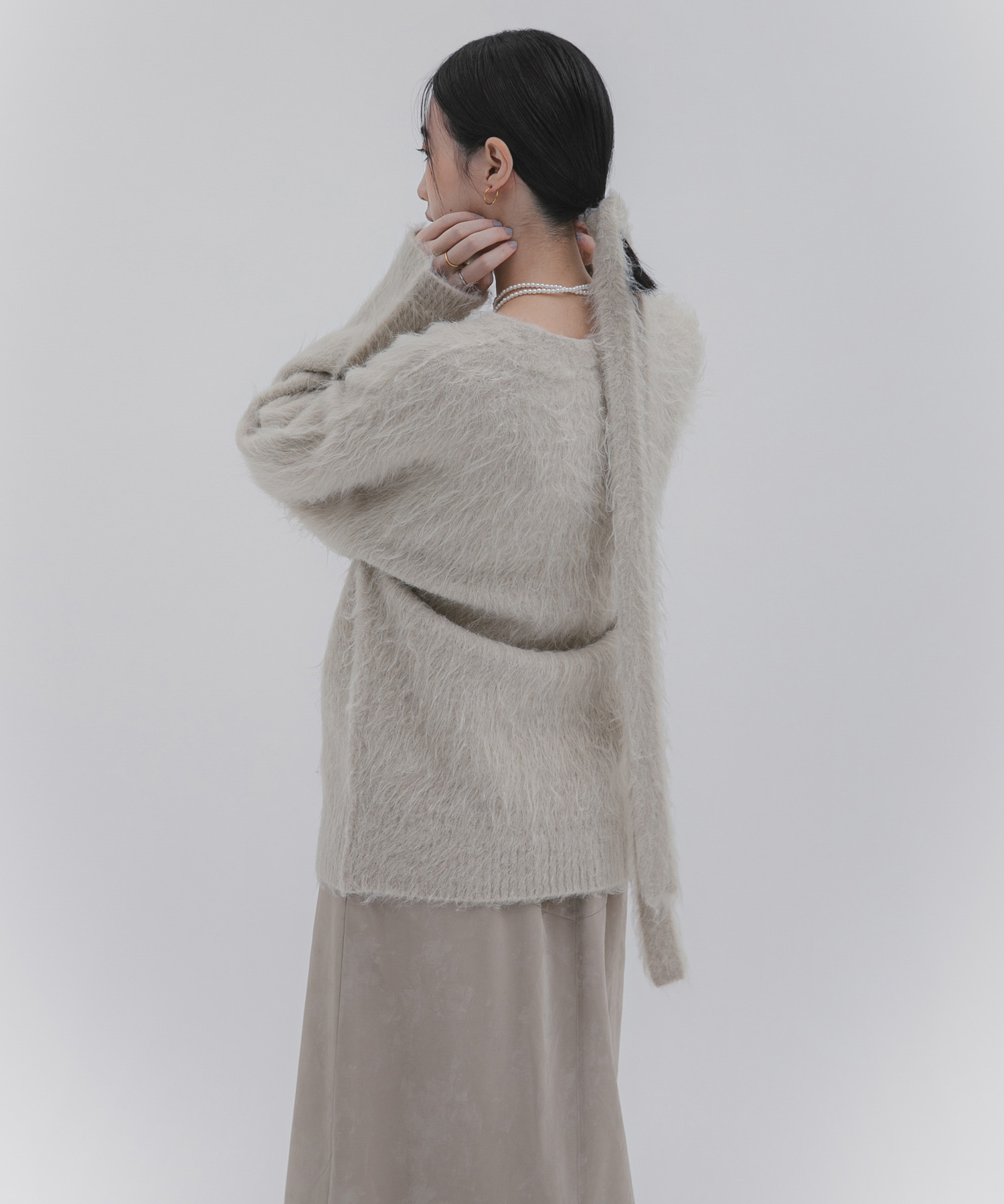 身長：162cm サイズ：one