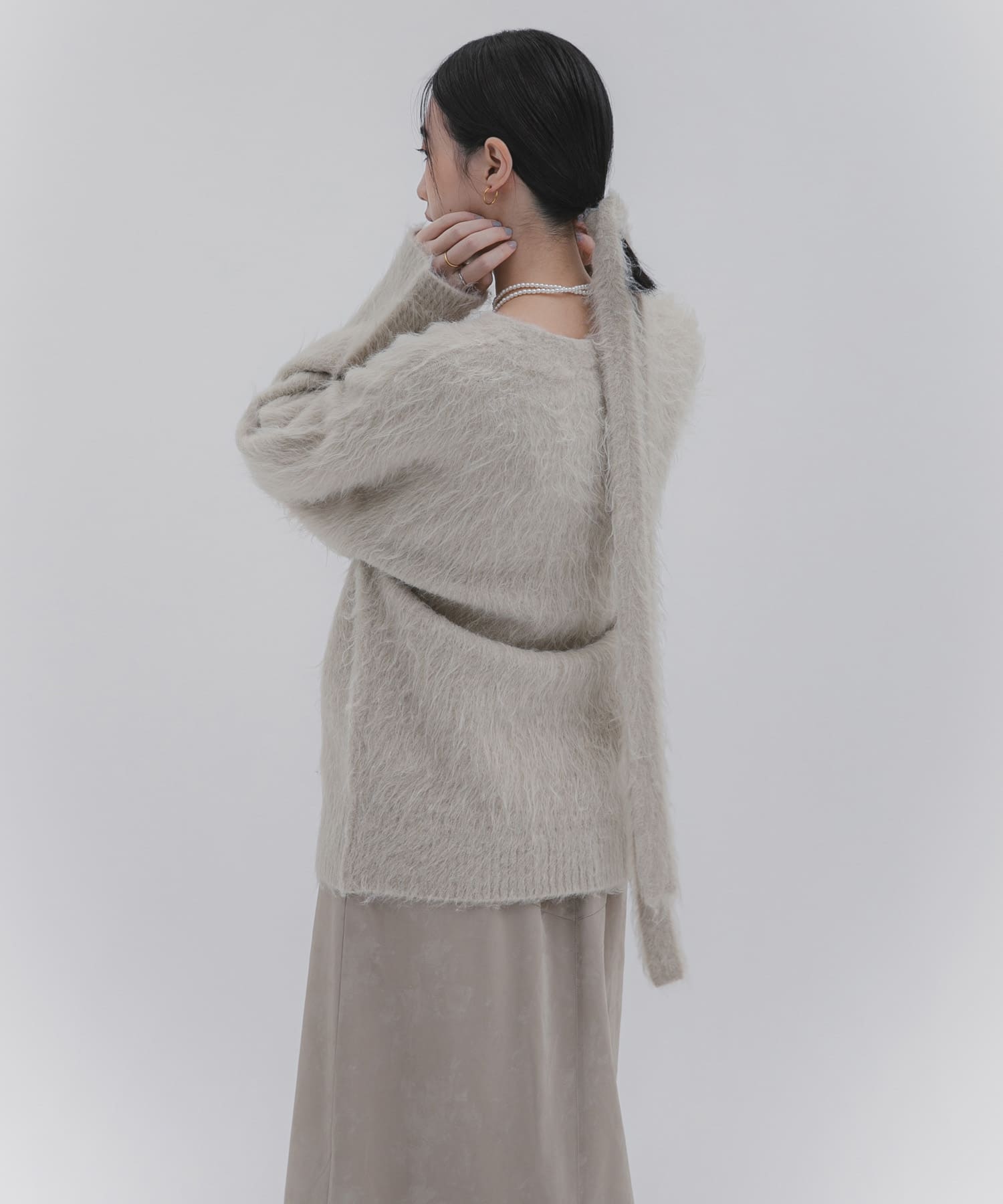 身長：162cm サイズ：one