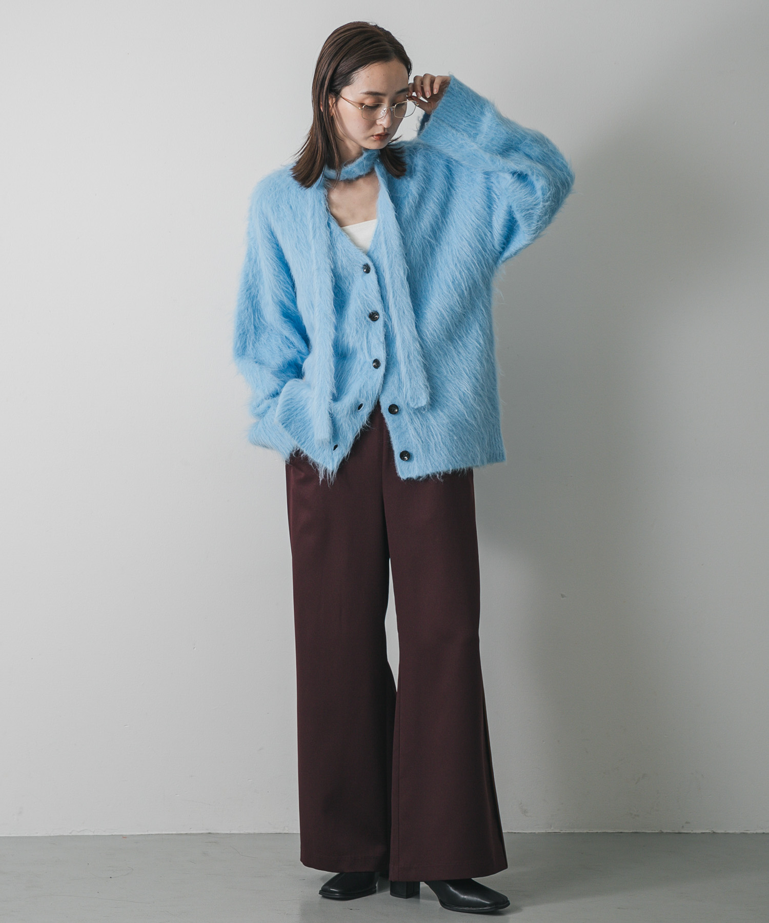 身長：169cm サイズ：one