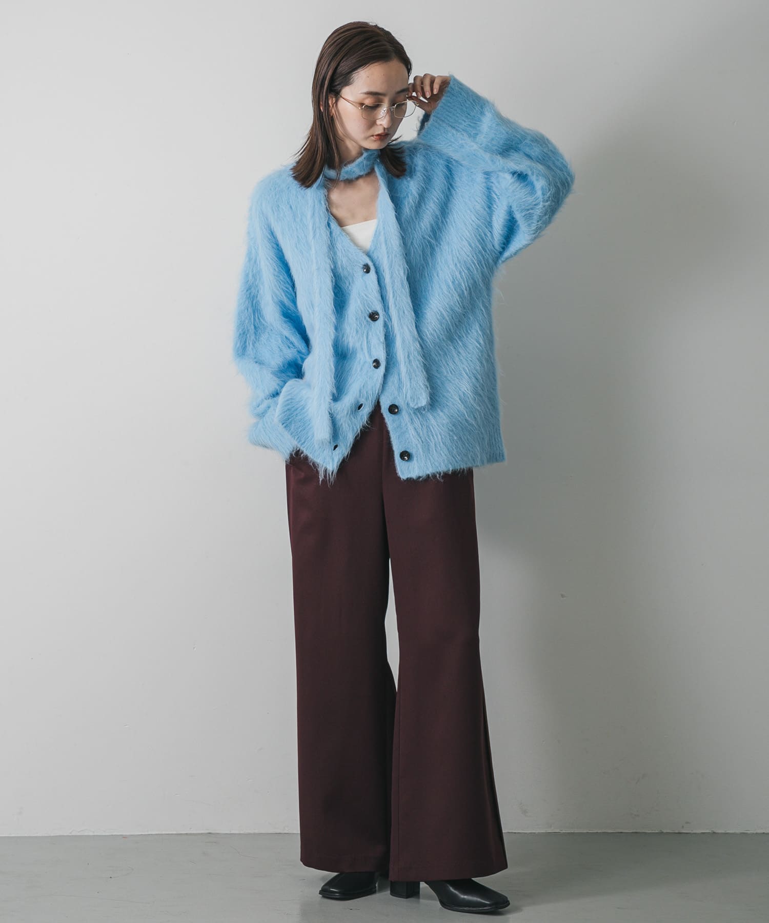 身長：169cm サイズ：one