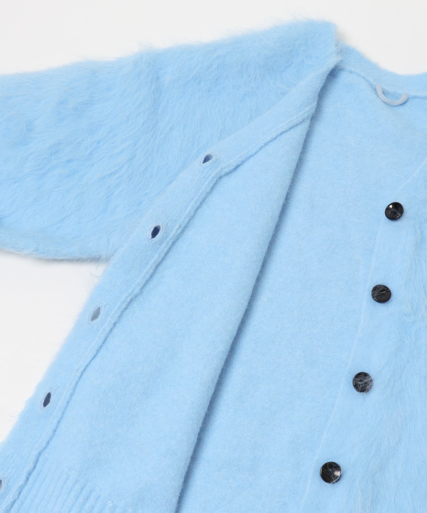 タイツキシャギーカーディガン L.BLUE One