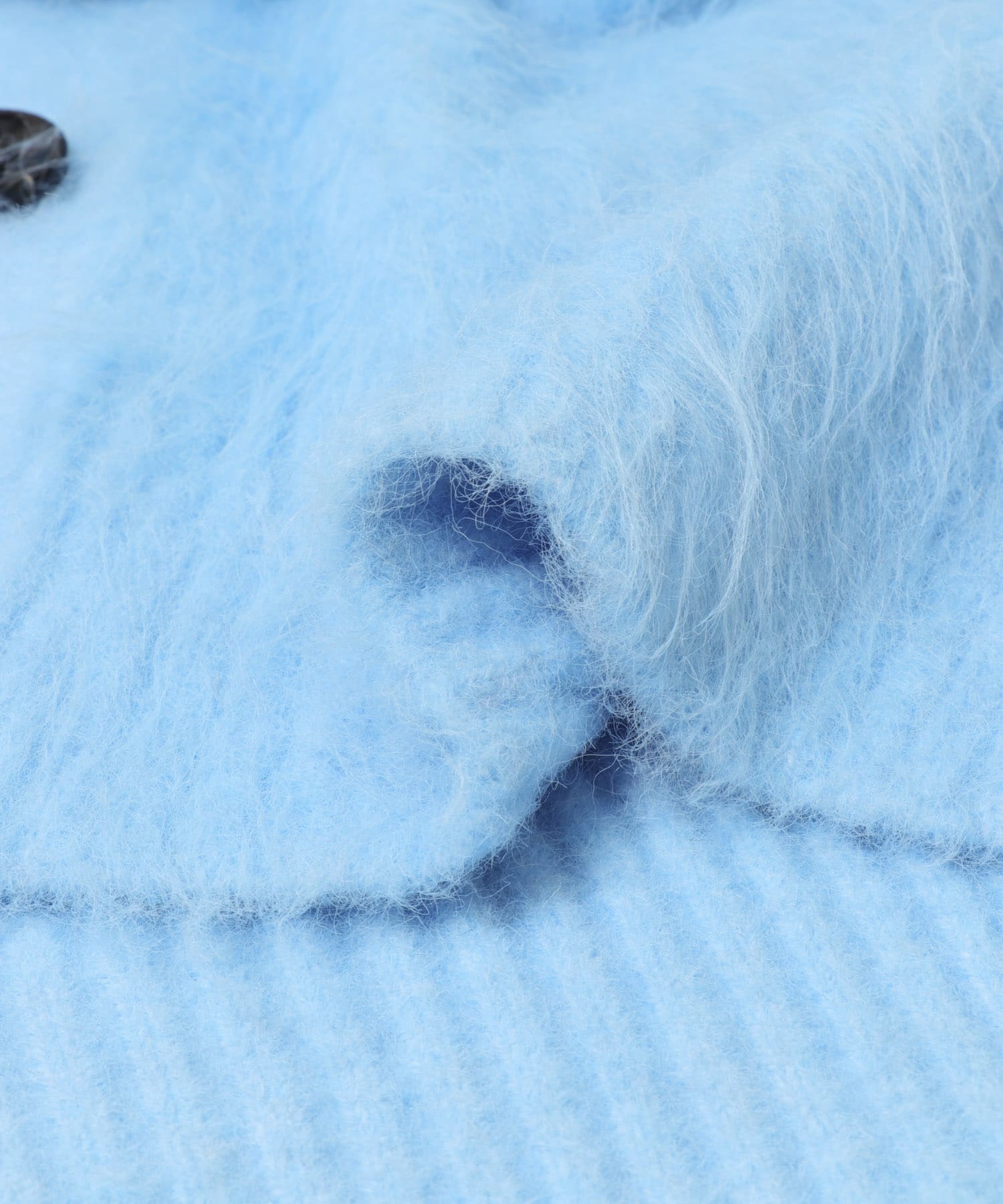 タイツキシャギーカーディガン L.BLUE One