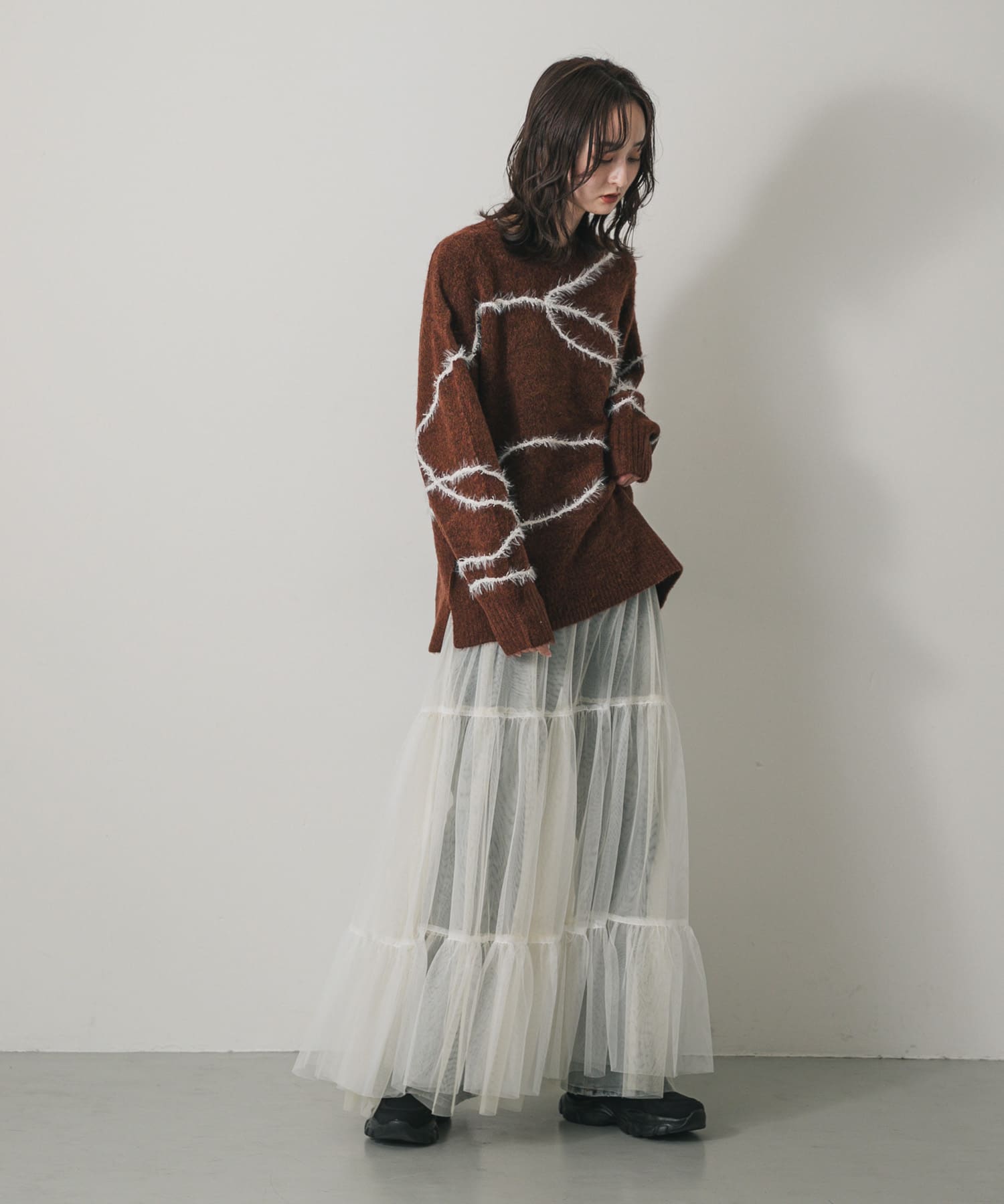 身長：169cm サイズ：one