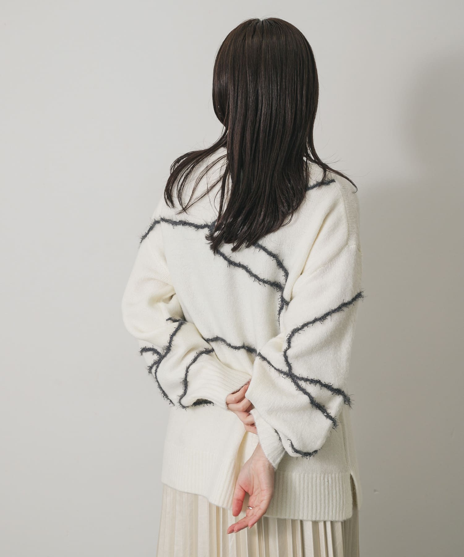 身長：158cm サイズ：one