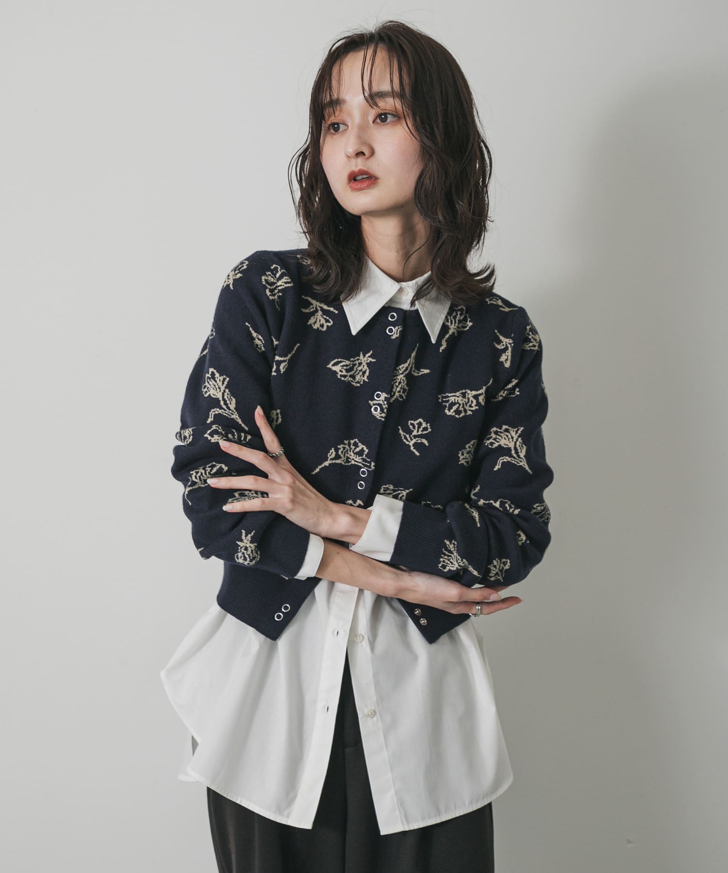 身長：169cm サイズ：one