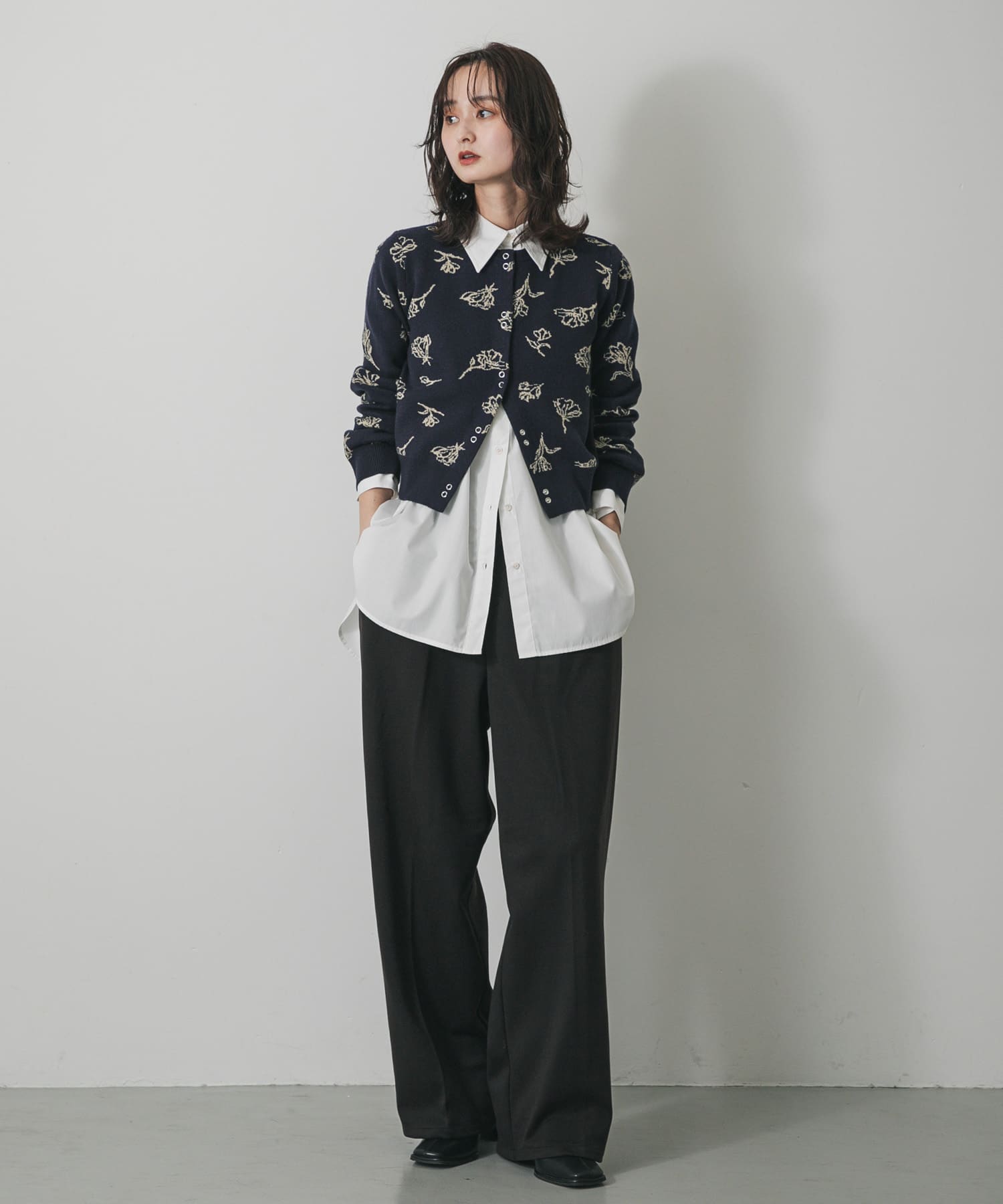 身長：169cm サイズ：one