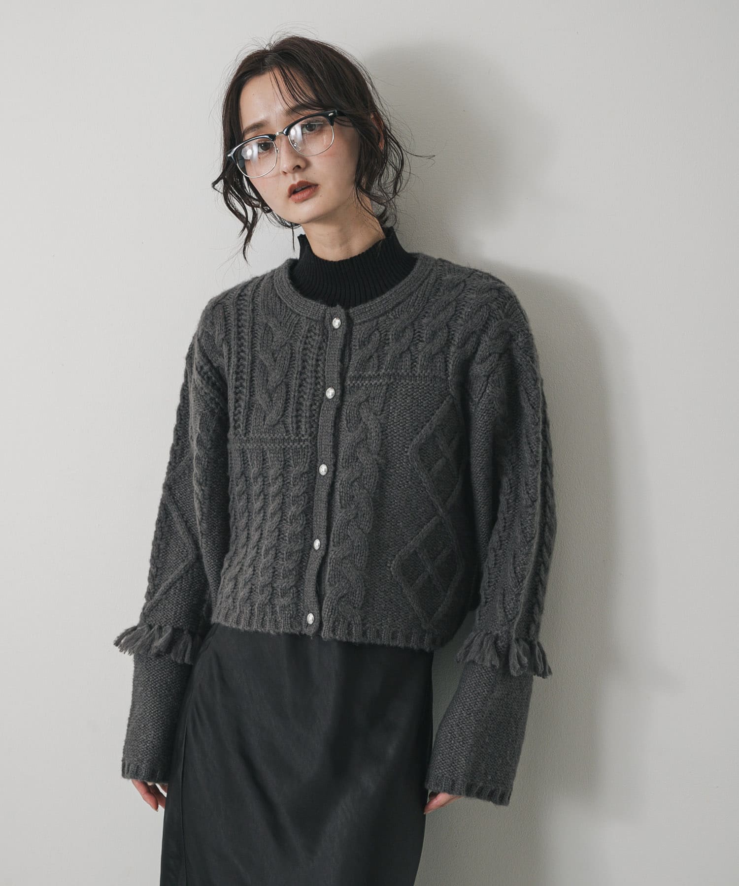 身長：169cm サイズ：one