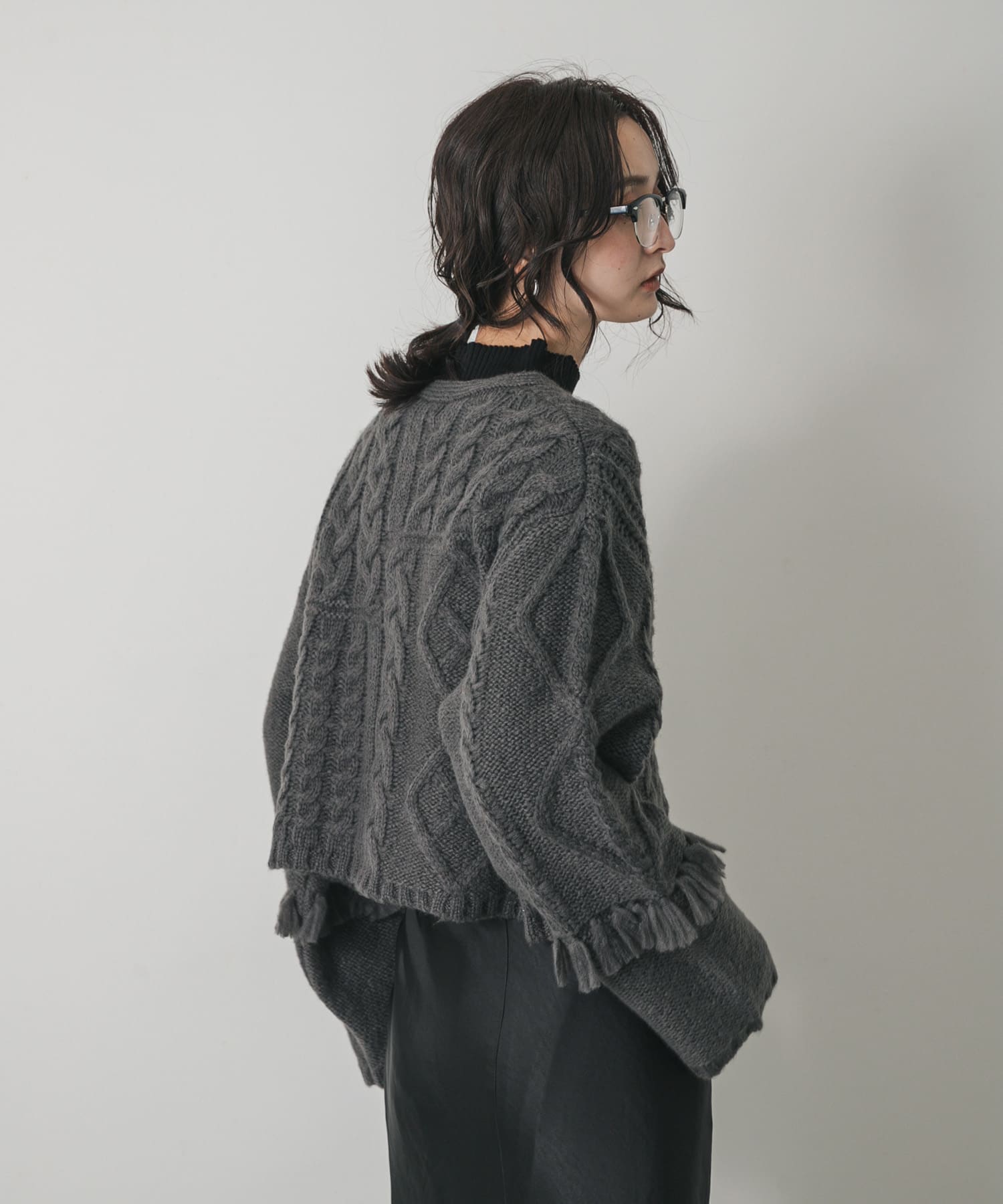 身長：169cm サイズ：one