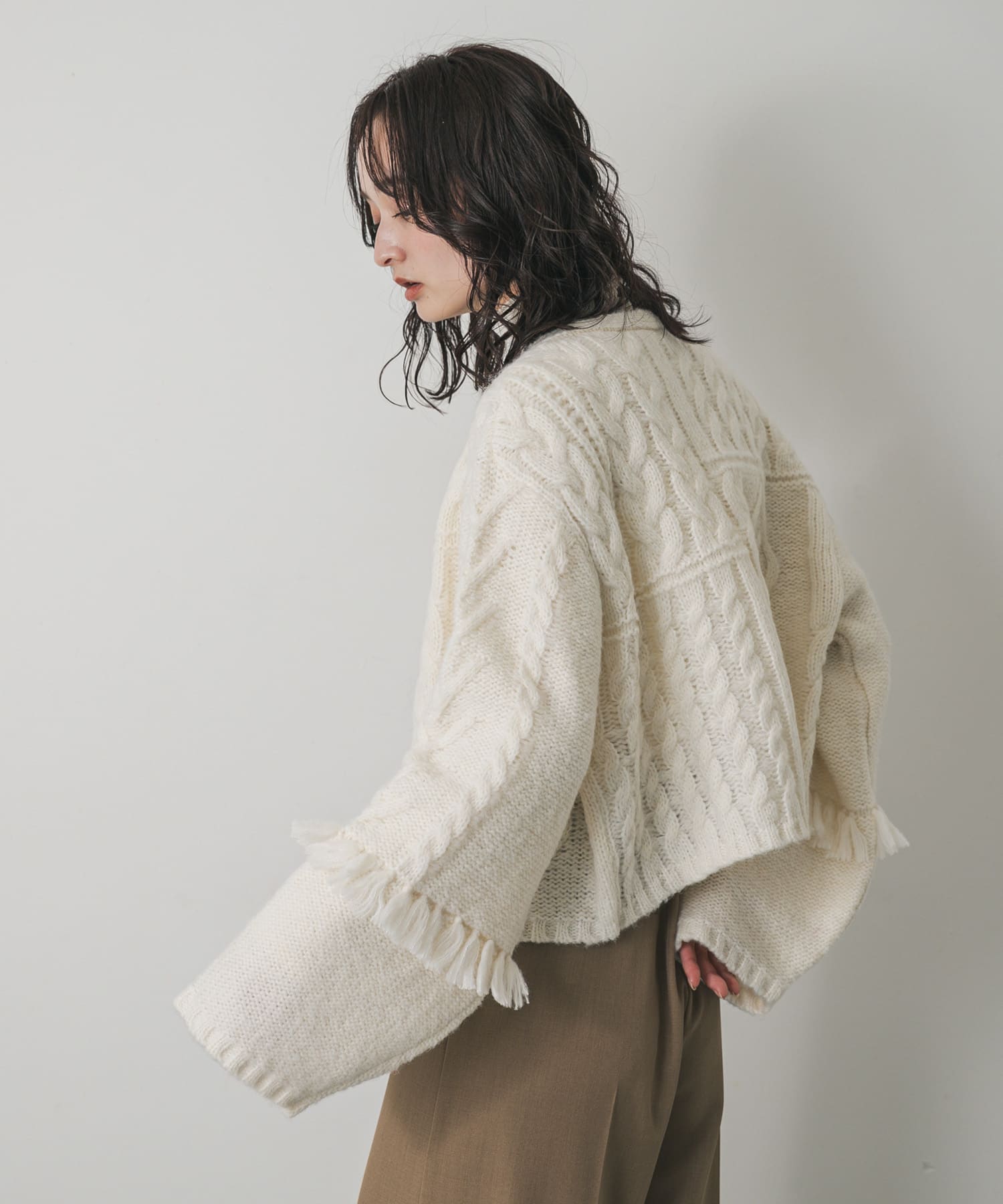 身長：169cm サイズ：one