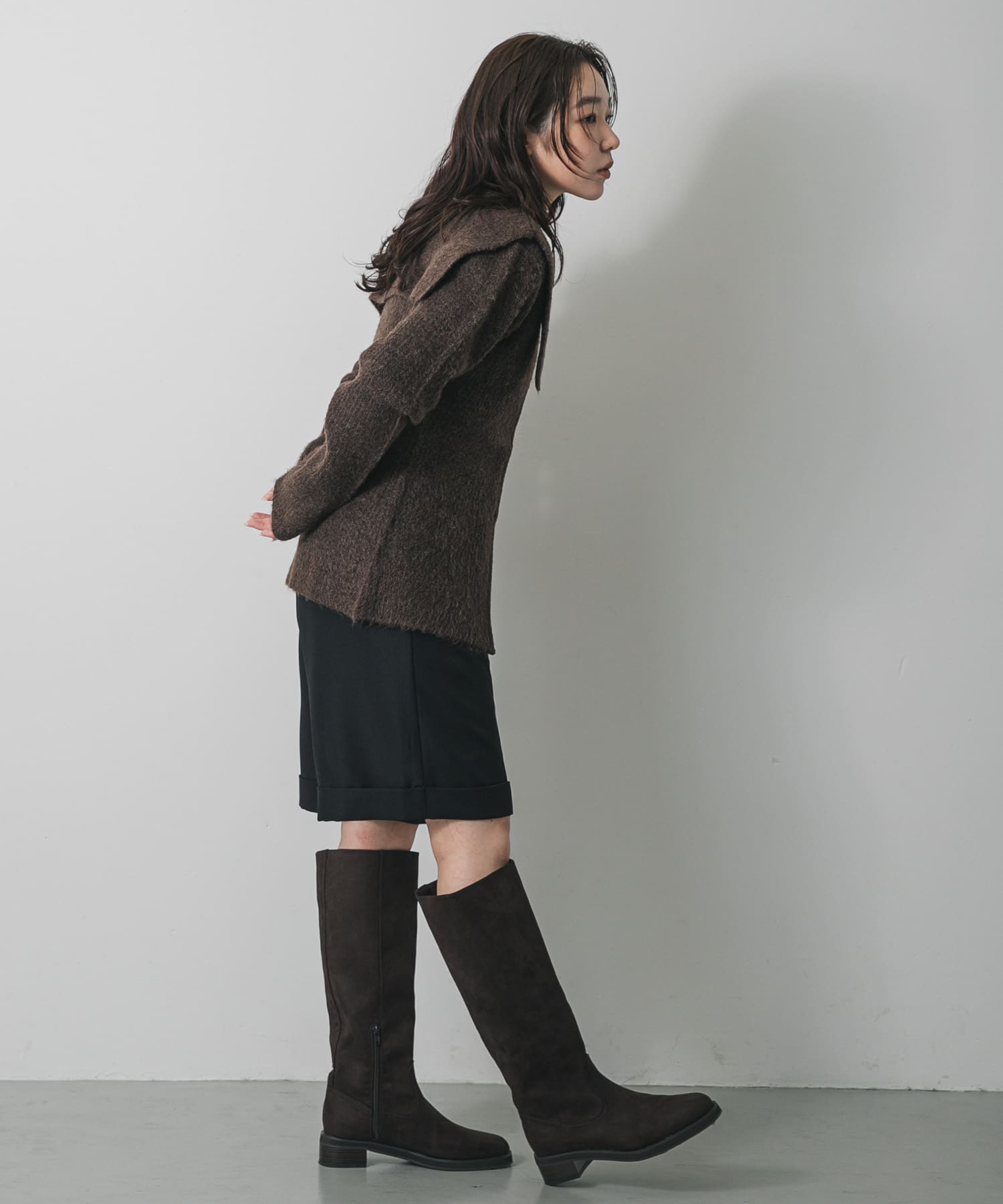 身長：158cm サイズ：one