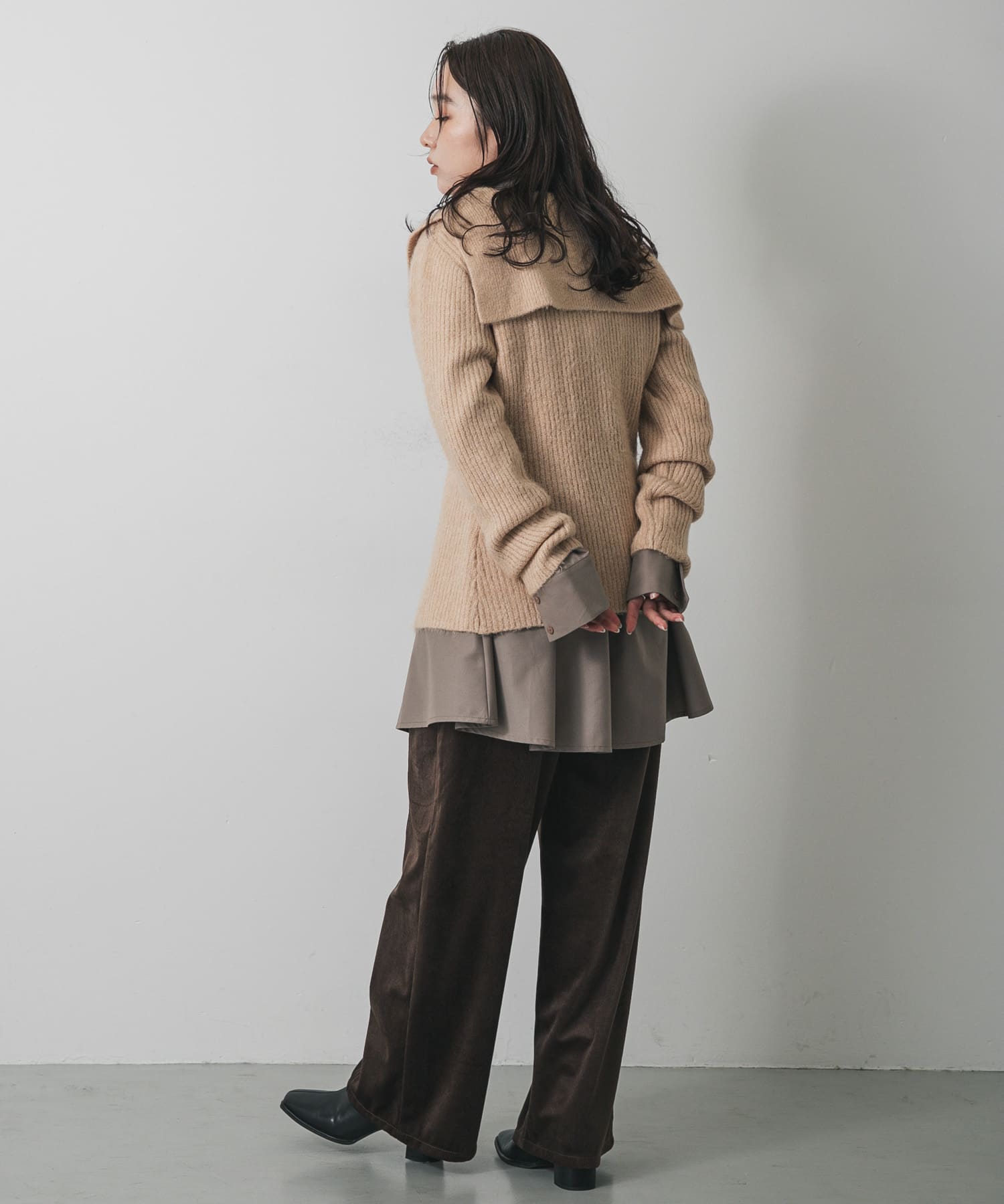 身長：158cm サイズ：one