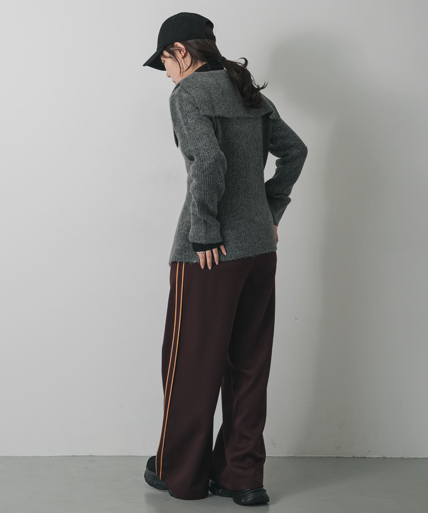 身長：158cm サイズ：one