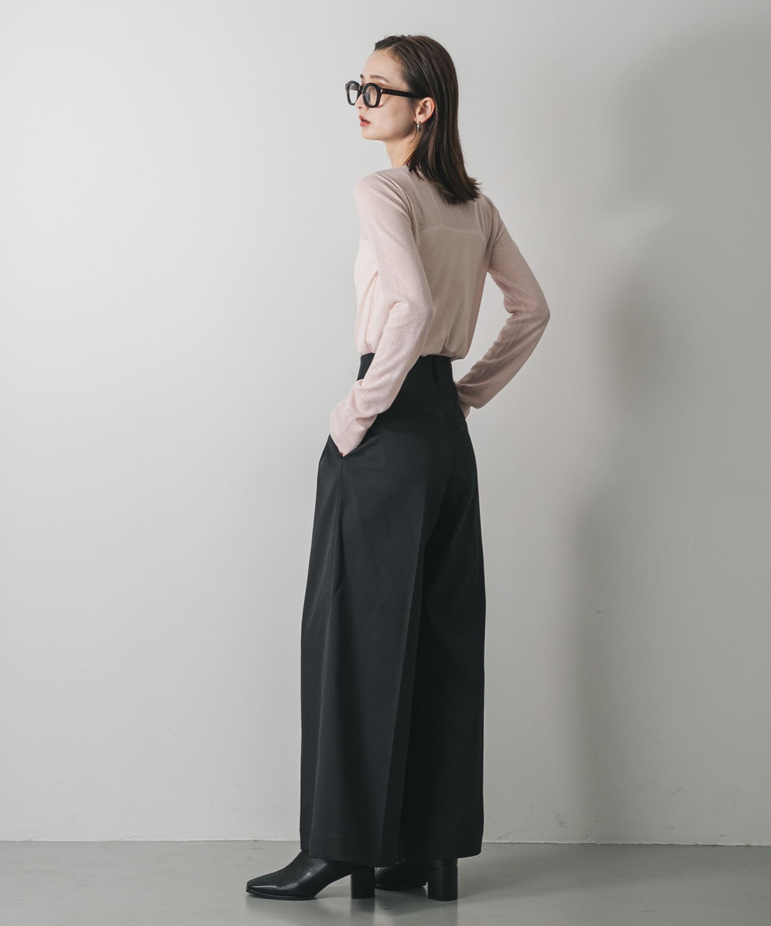 身長：169cm サイズ：one