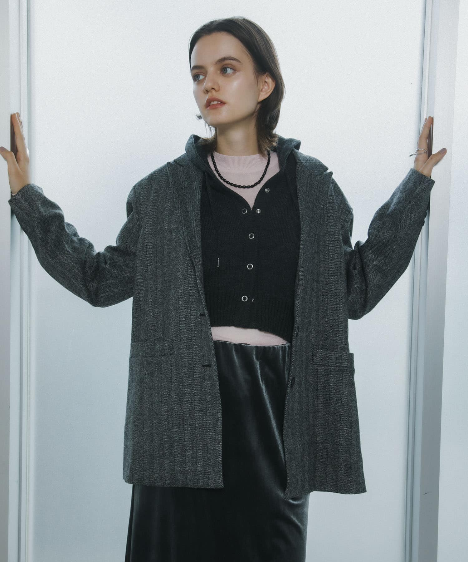 身長：172cm サイズ：one