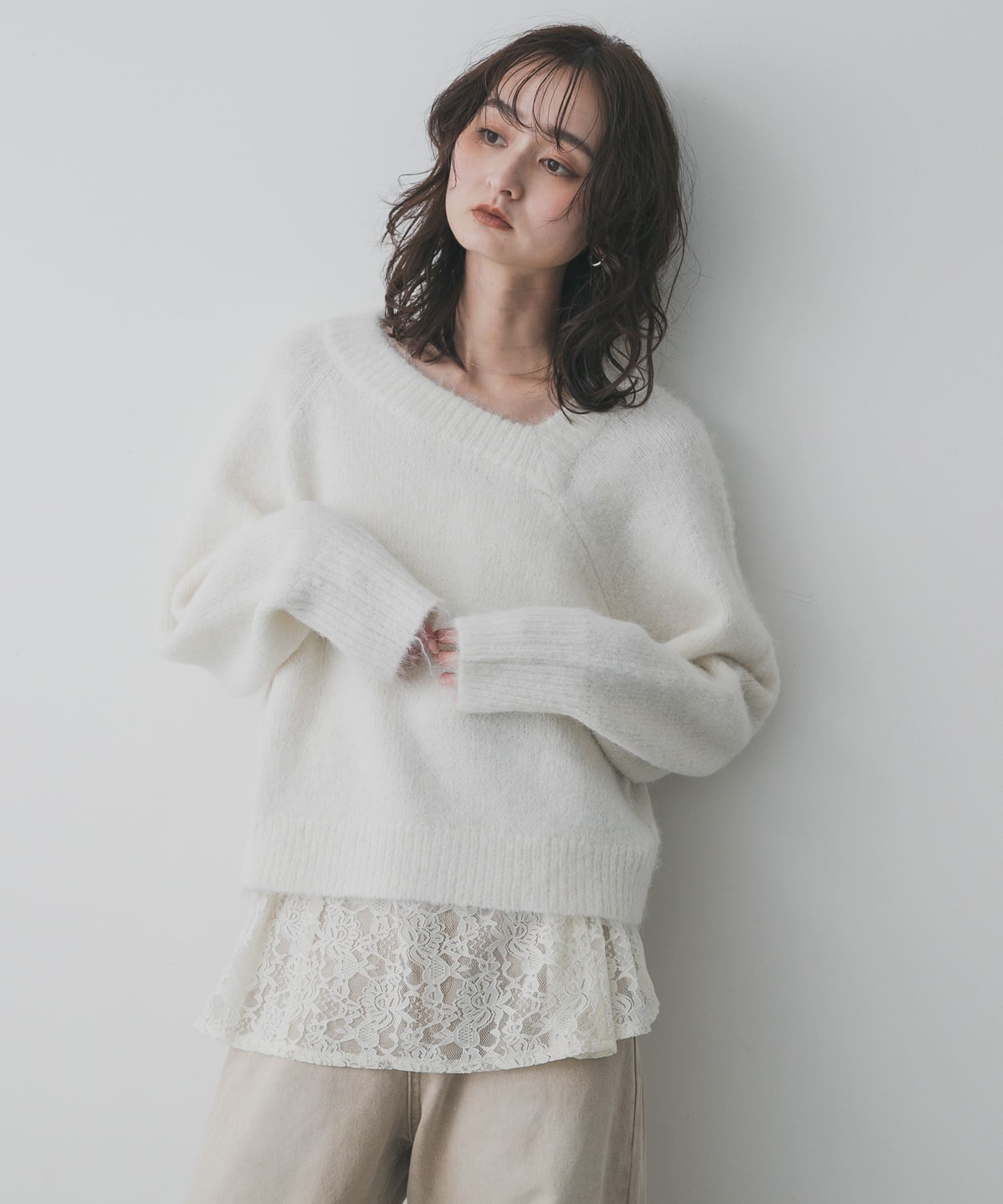 身長：169cm サイズ：one
