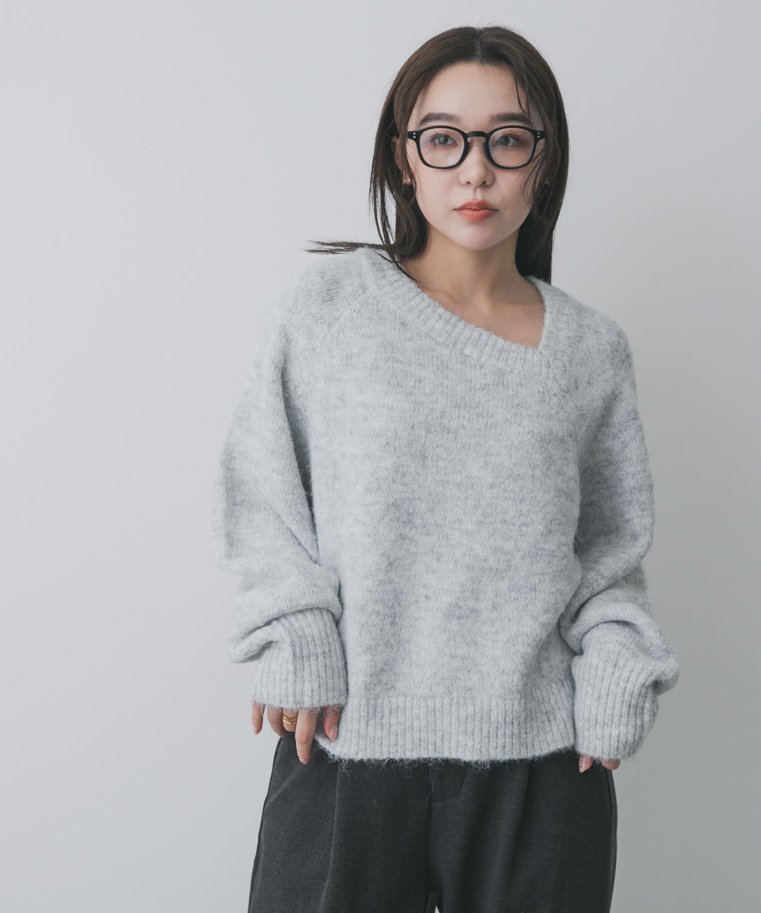 身長：158cm サイズ：one