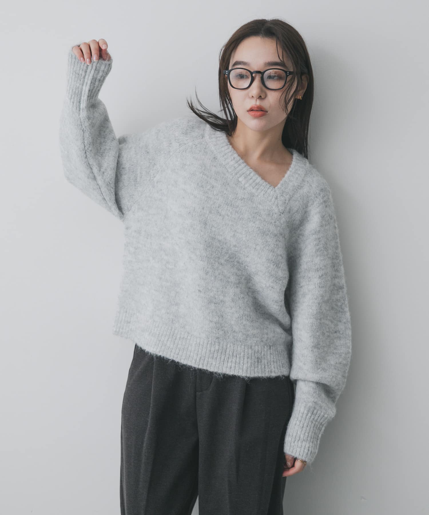 身長：158cm サイズ：one