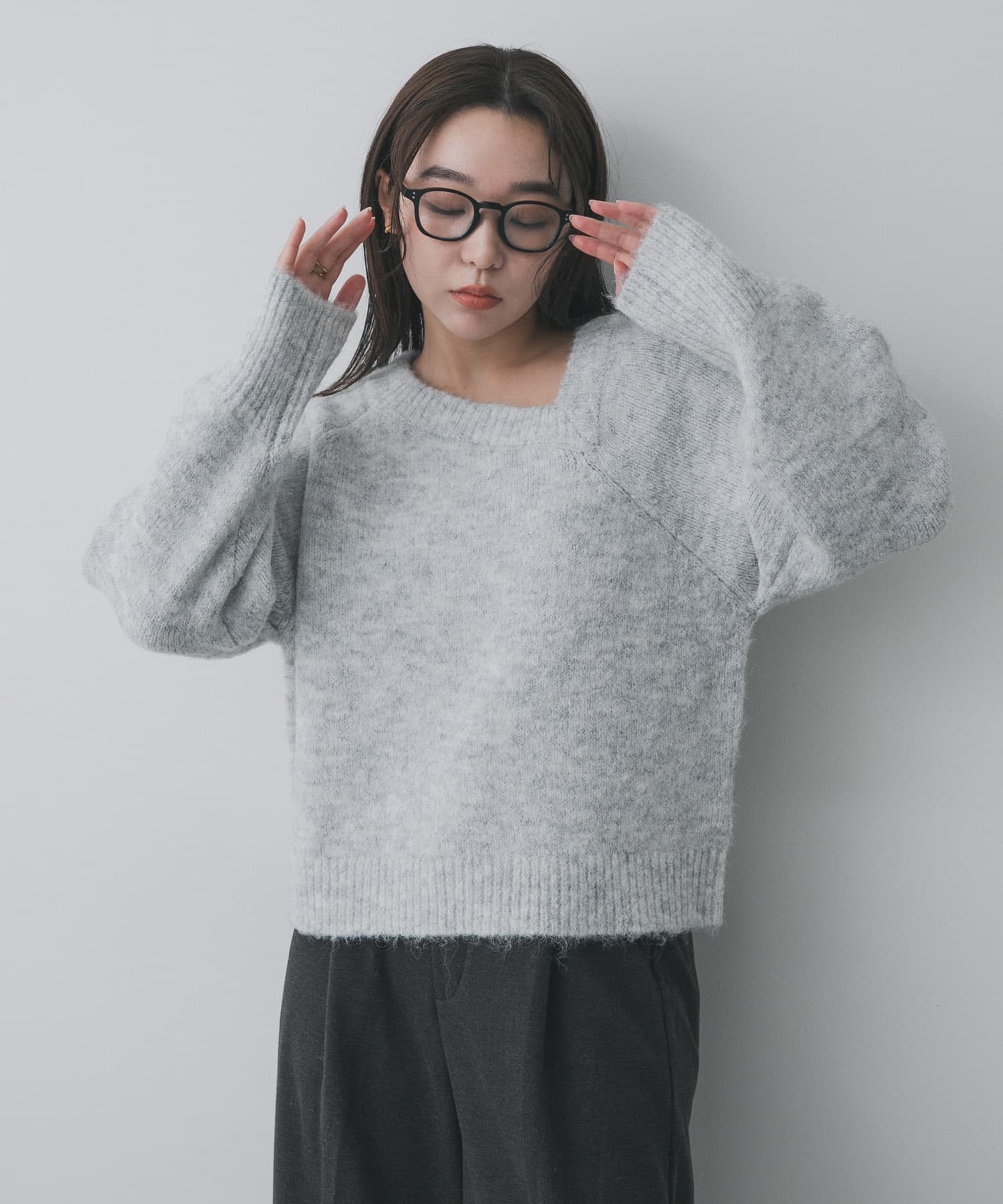 身長：158cm サイズ：one