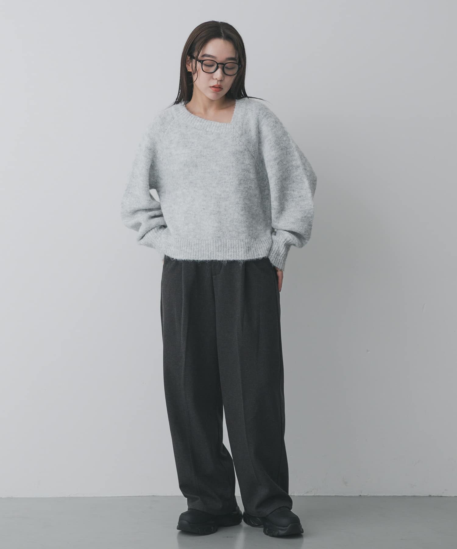 身長：158cm サイズ：one