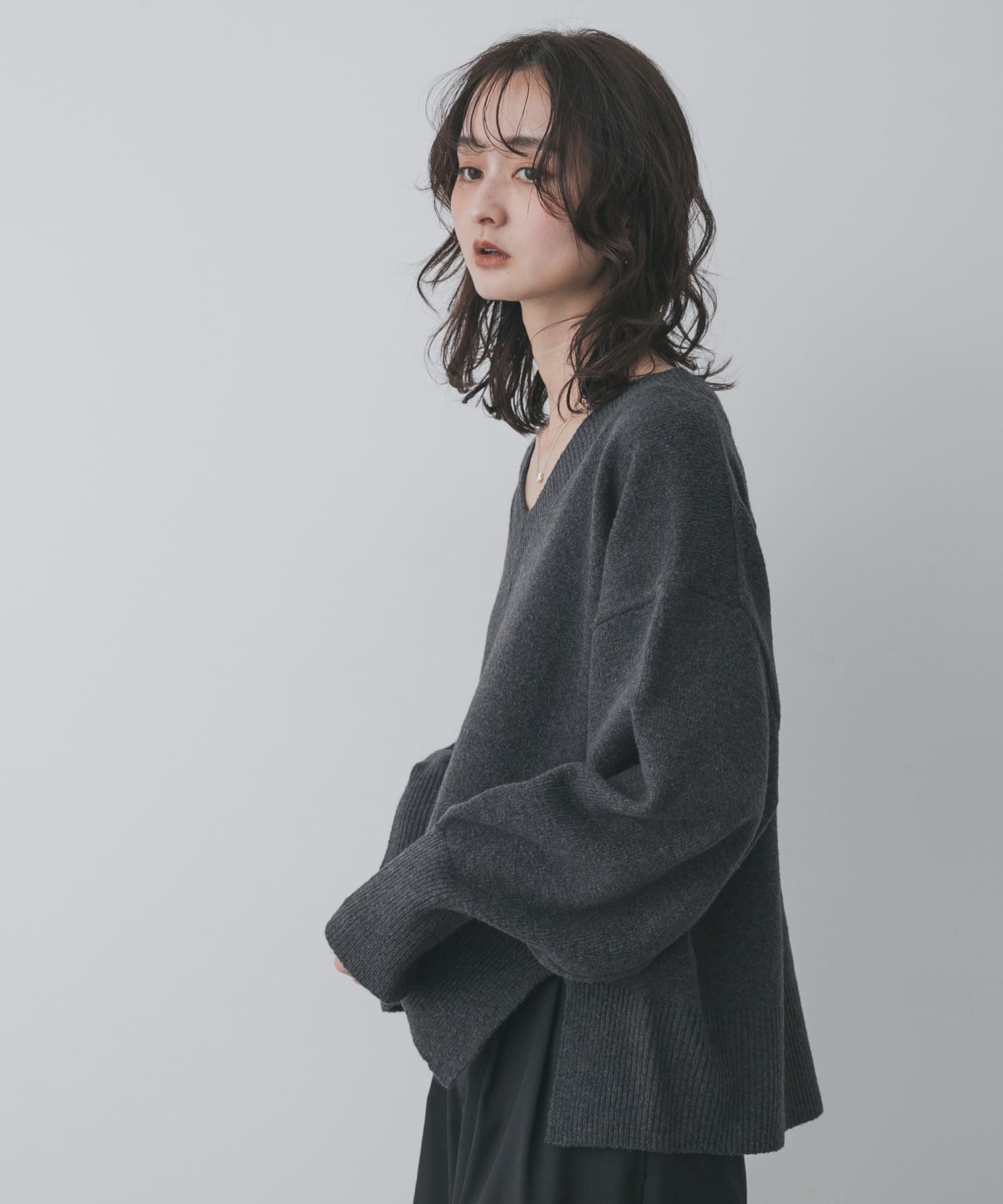 身長：169cm サイズ：one