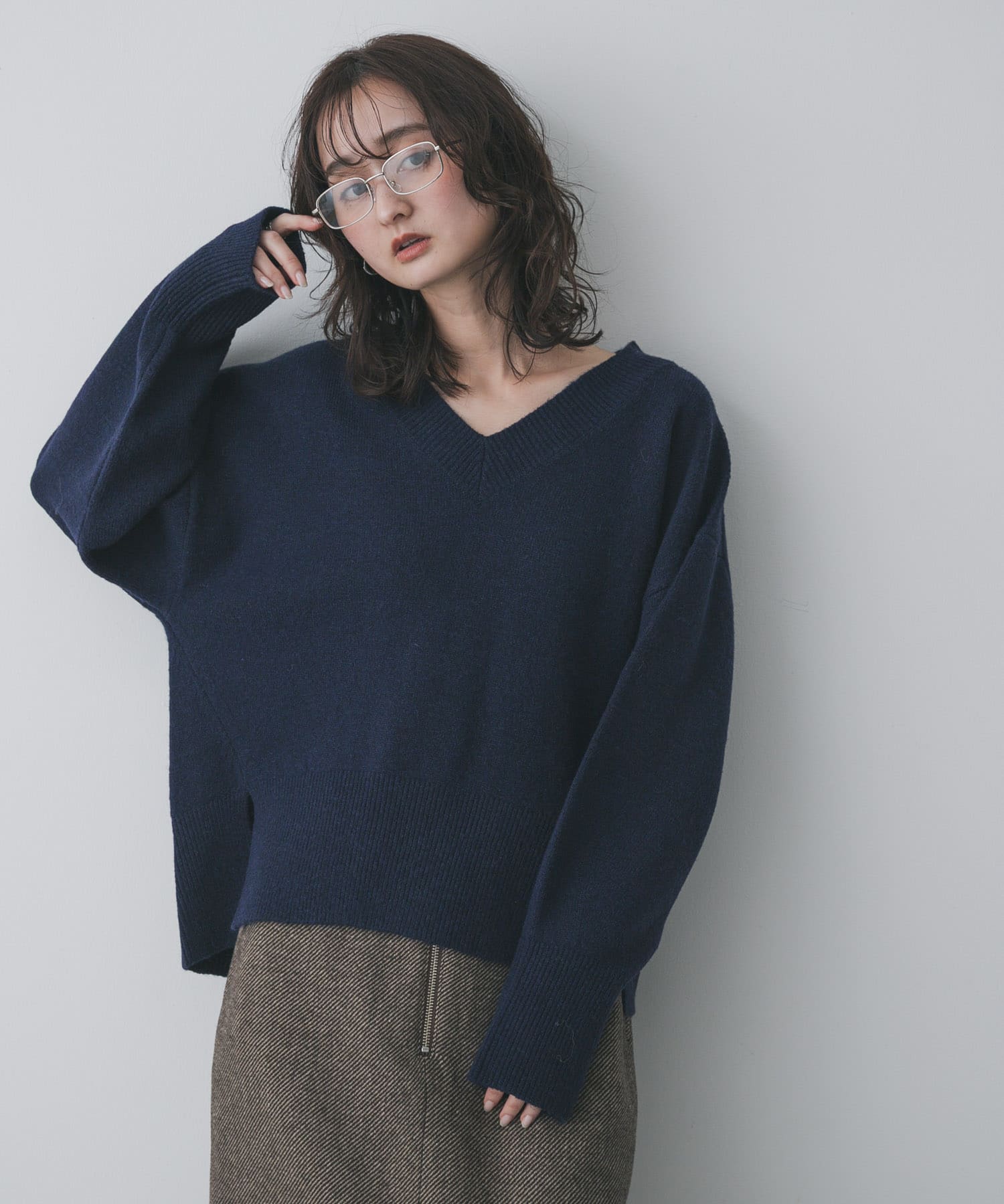 身長：169cm サイズ：one
