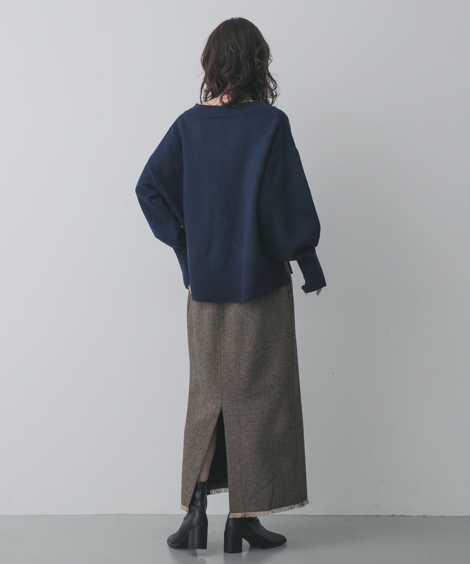 身長：169cm サイズ：one