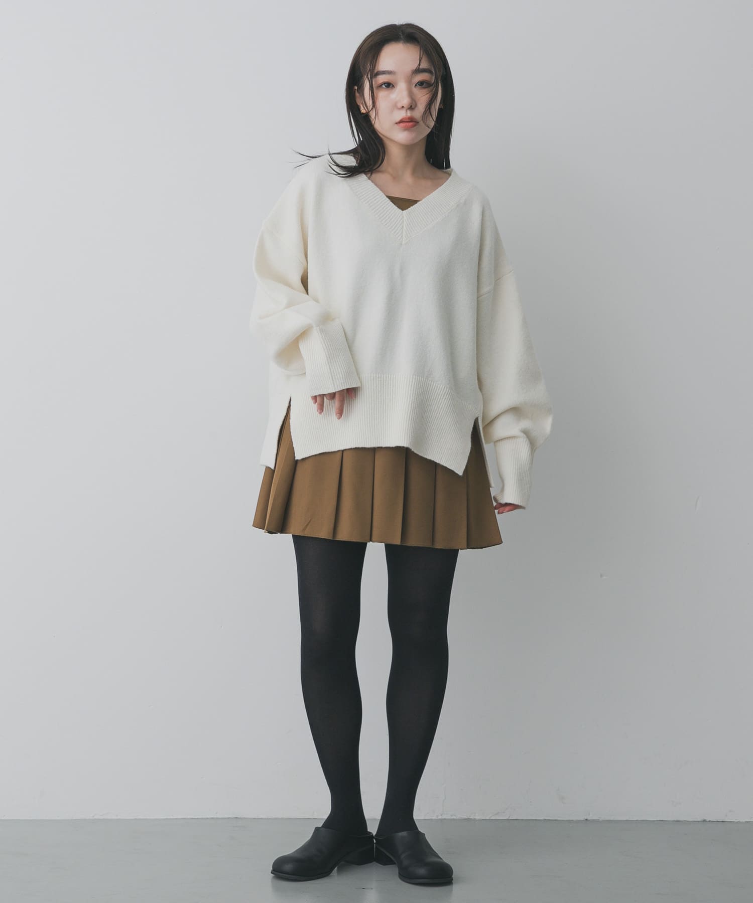 身長：158cm サイズ：one