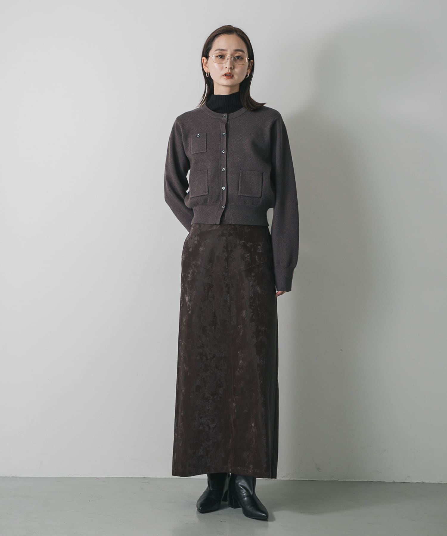 身長：169cm サイズ：one