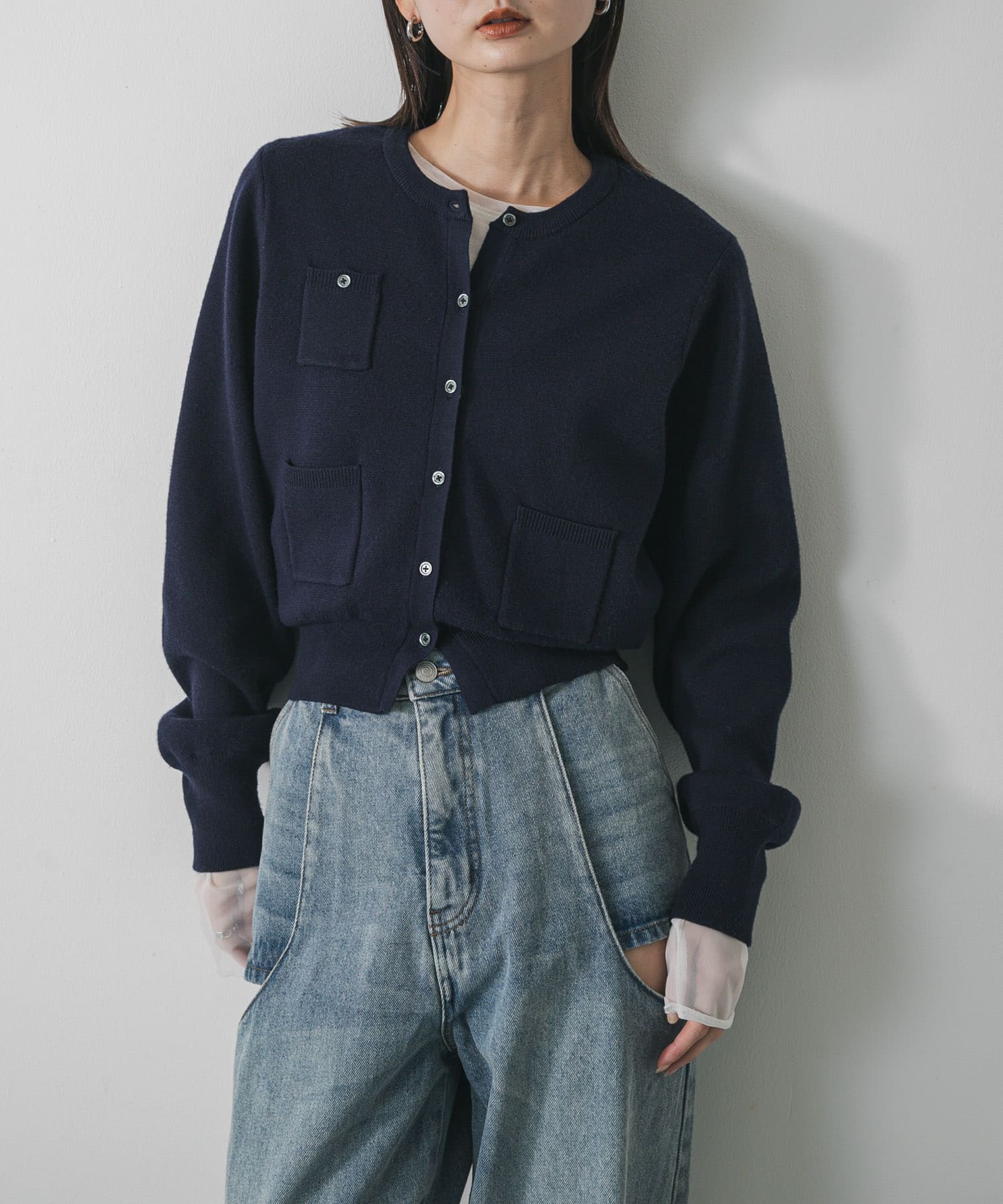 身長：169cm サイズ：one