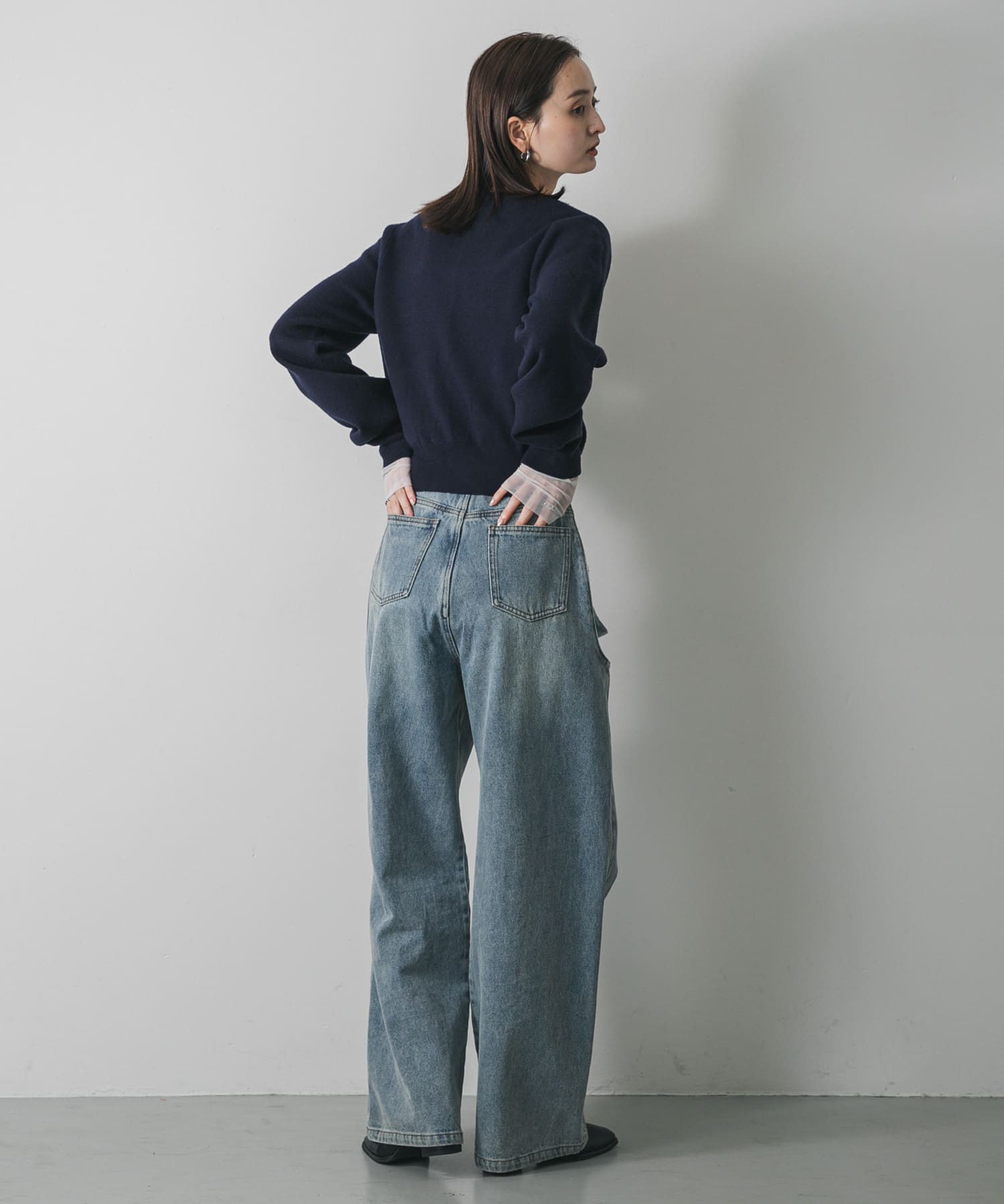 身長：169cm サイズ：one