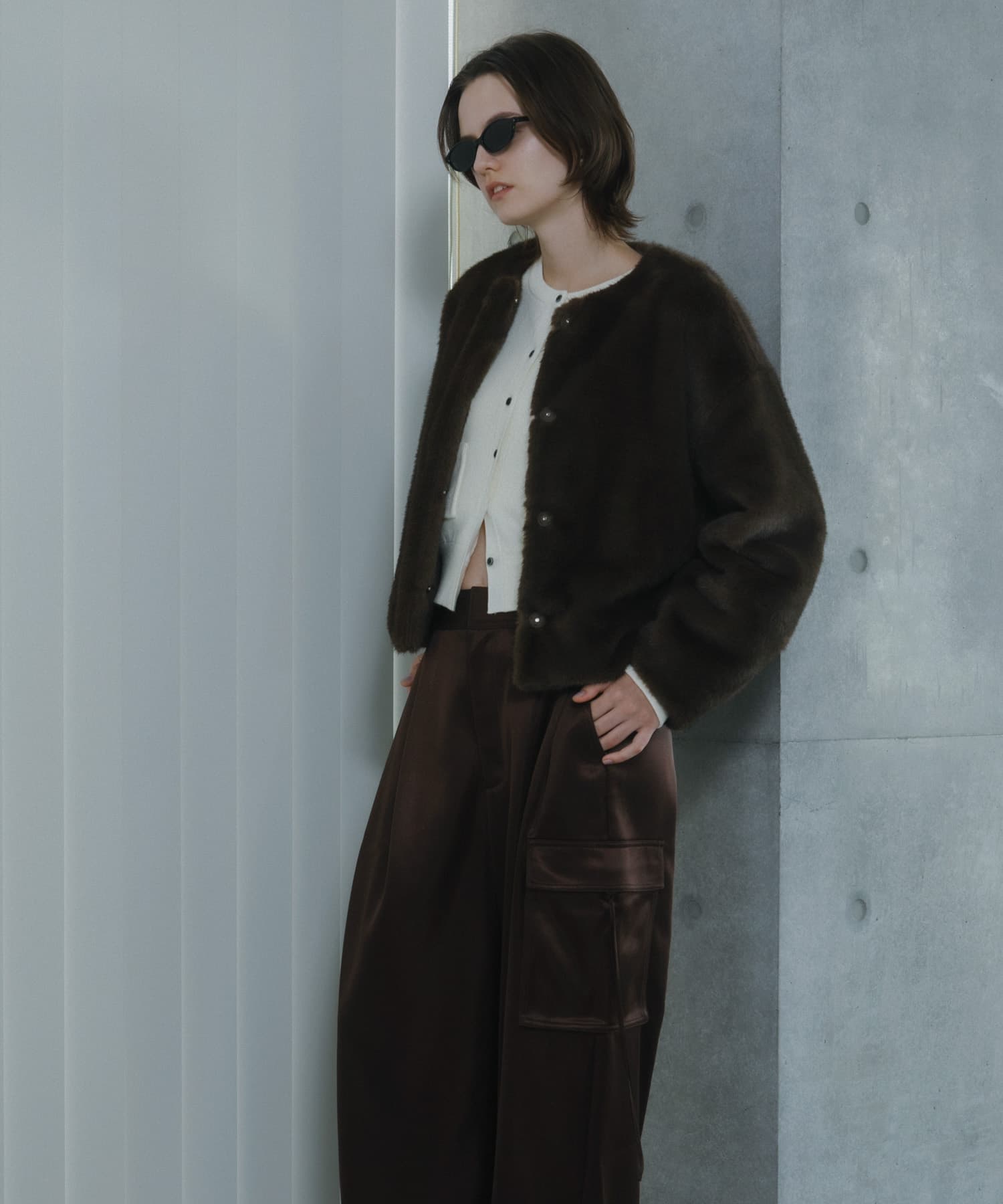 身長：172cm サイズ：one