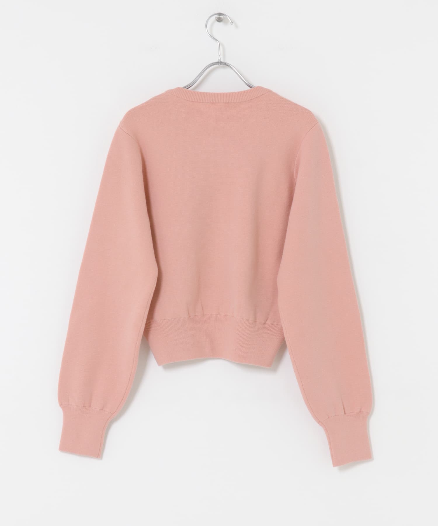 ポケットデザインカーディガン PINK one