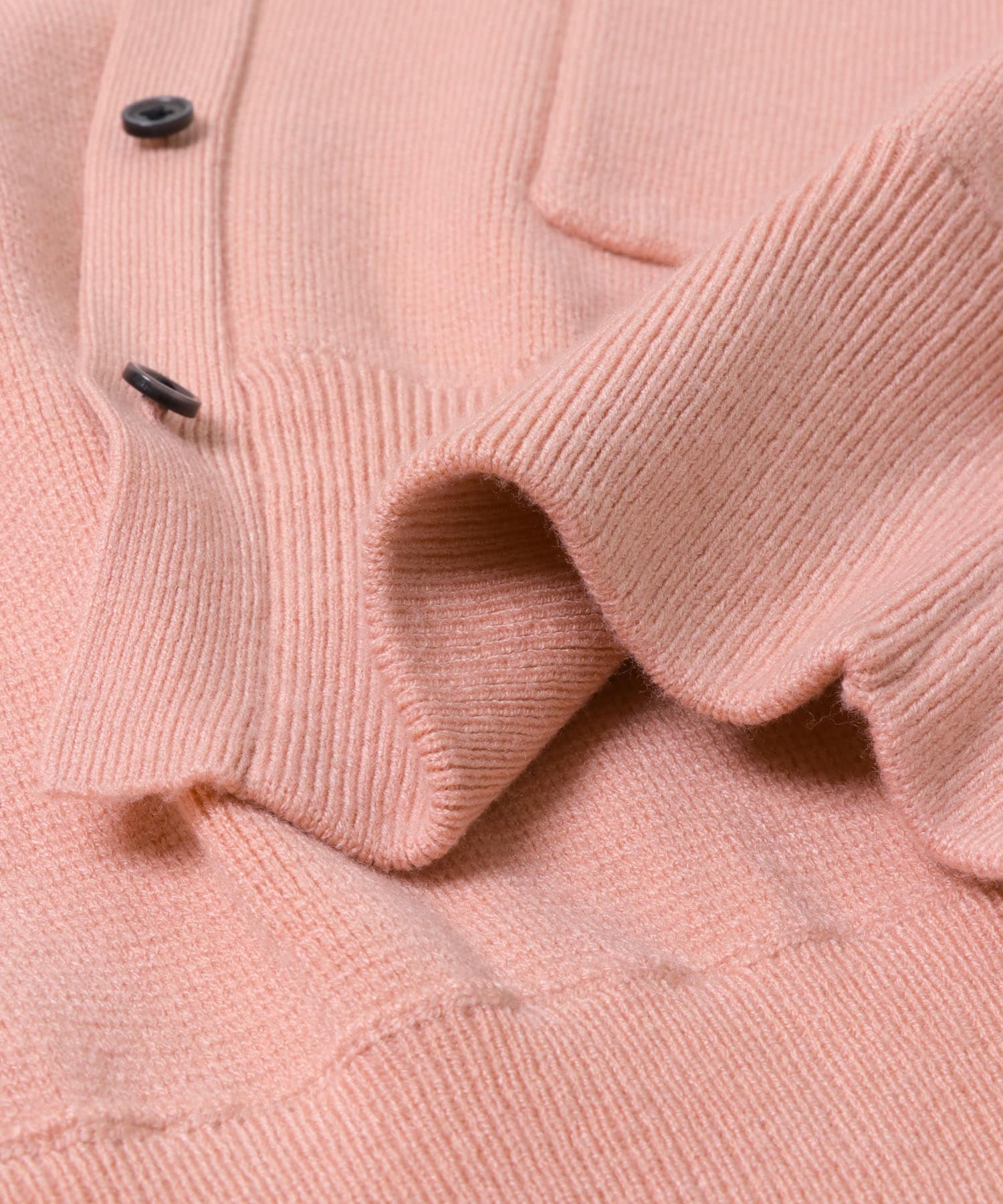 ポケットデザインカーディガン PINK one