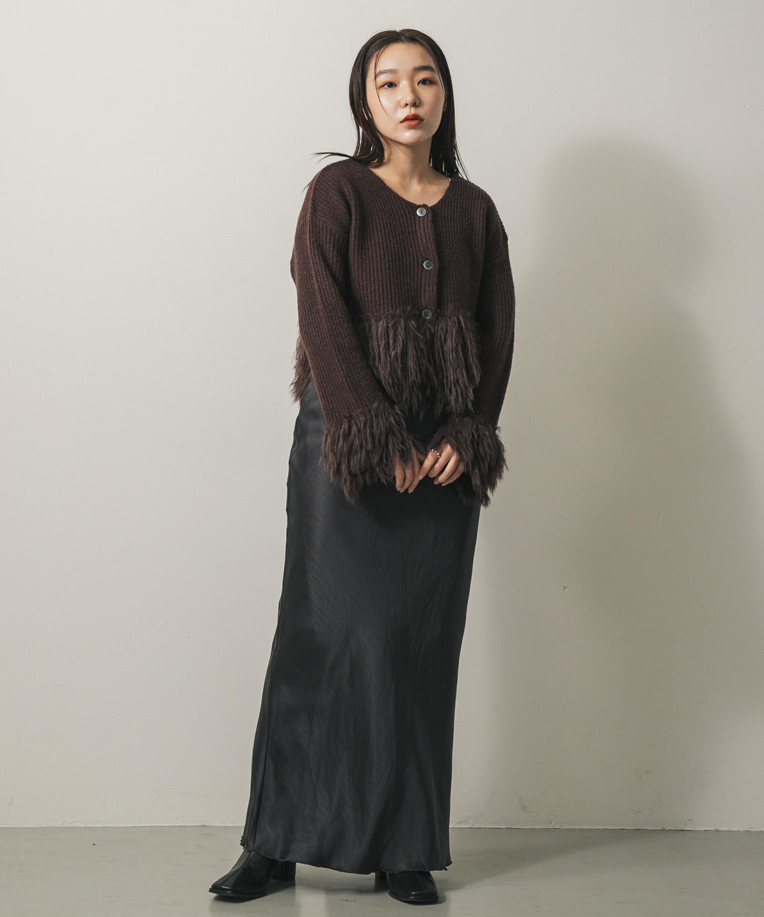 身長：158cm サイズ：one