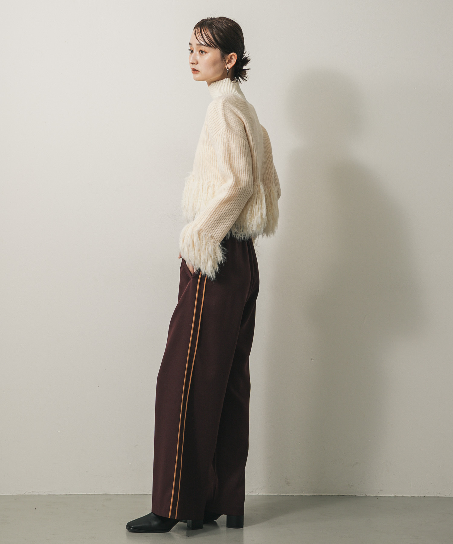 身長：169cm サイズ：one