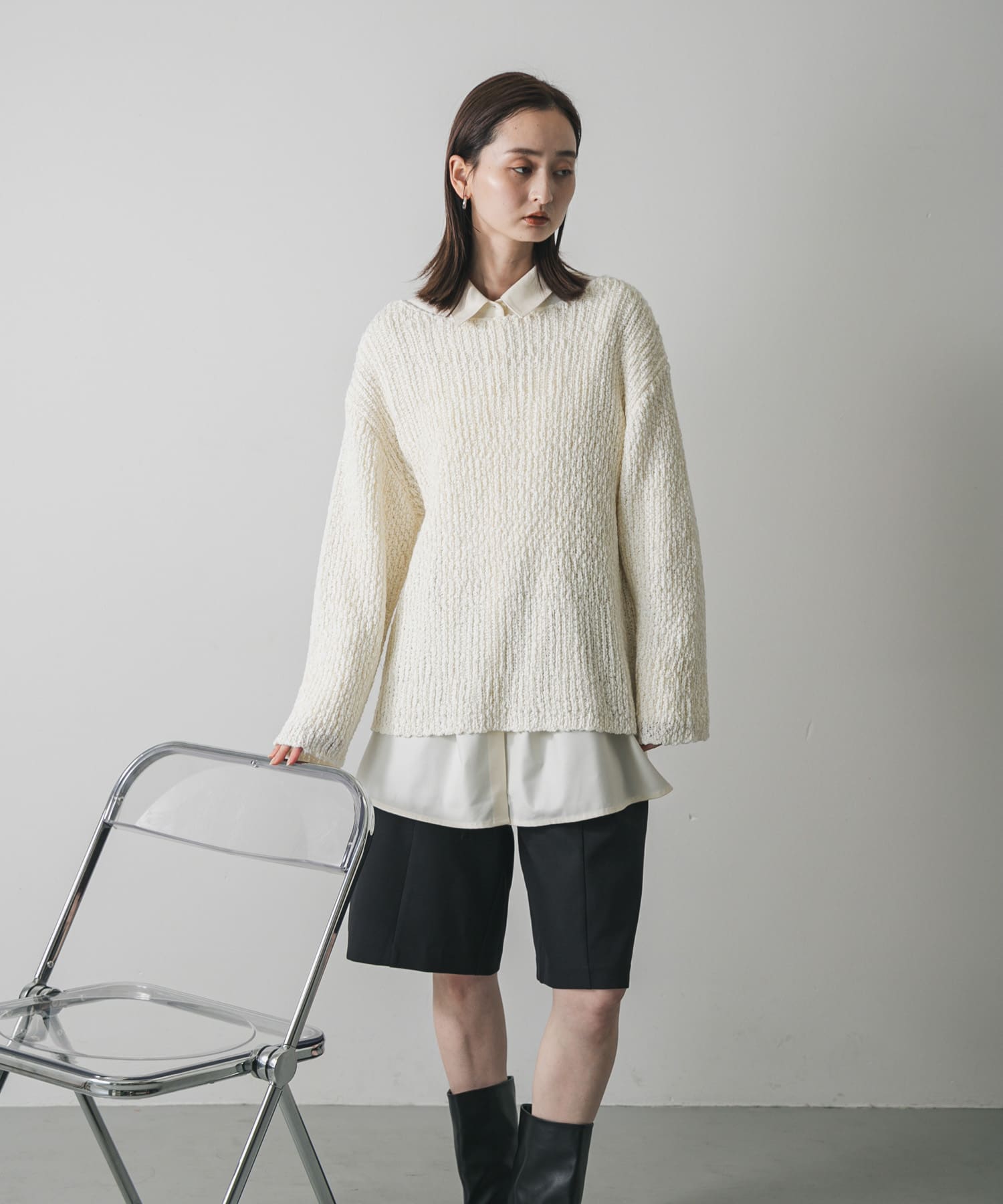 ポコポコルーズセーター