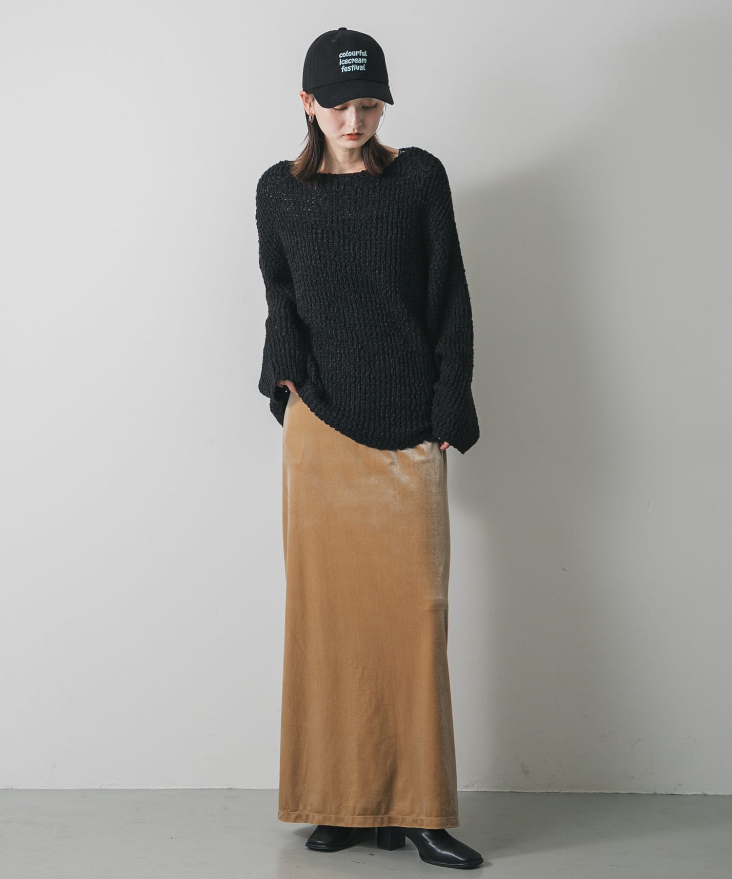 身長：169cm サイズ：one