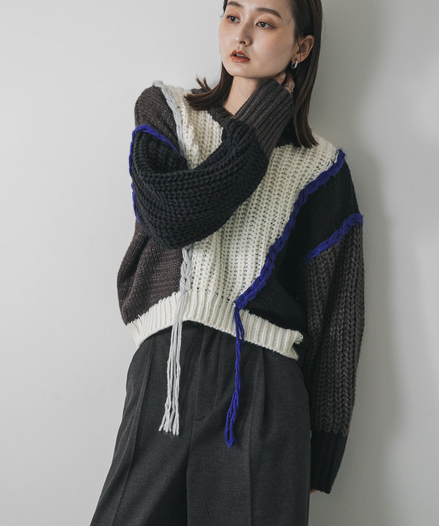 身長 : 169cm サイズ : one