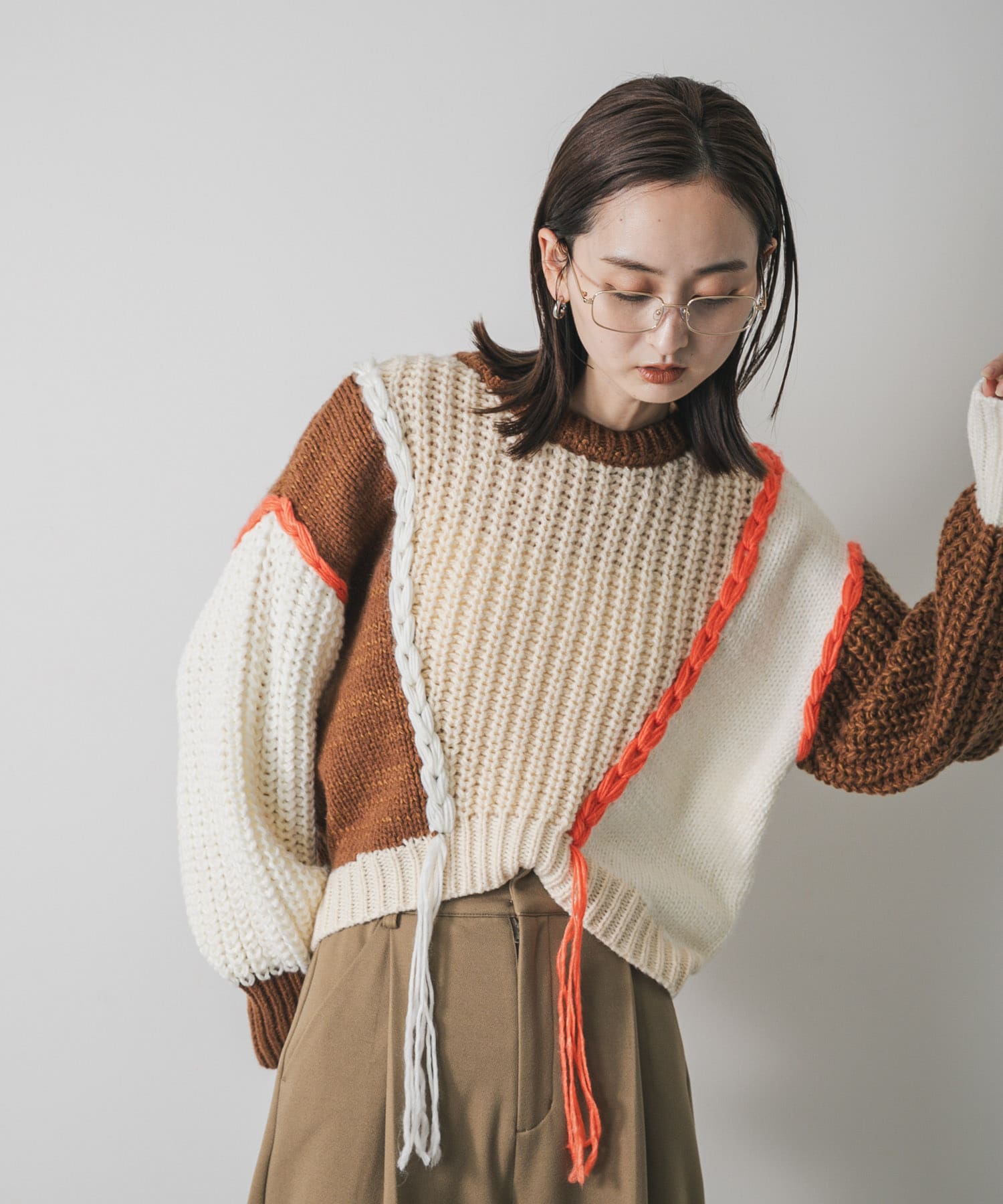 身長 : 169cm サイズ : one